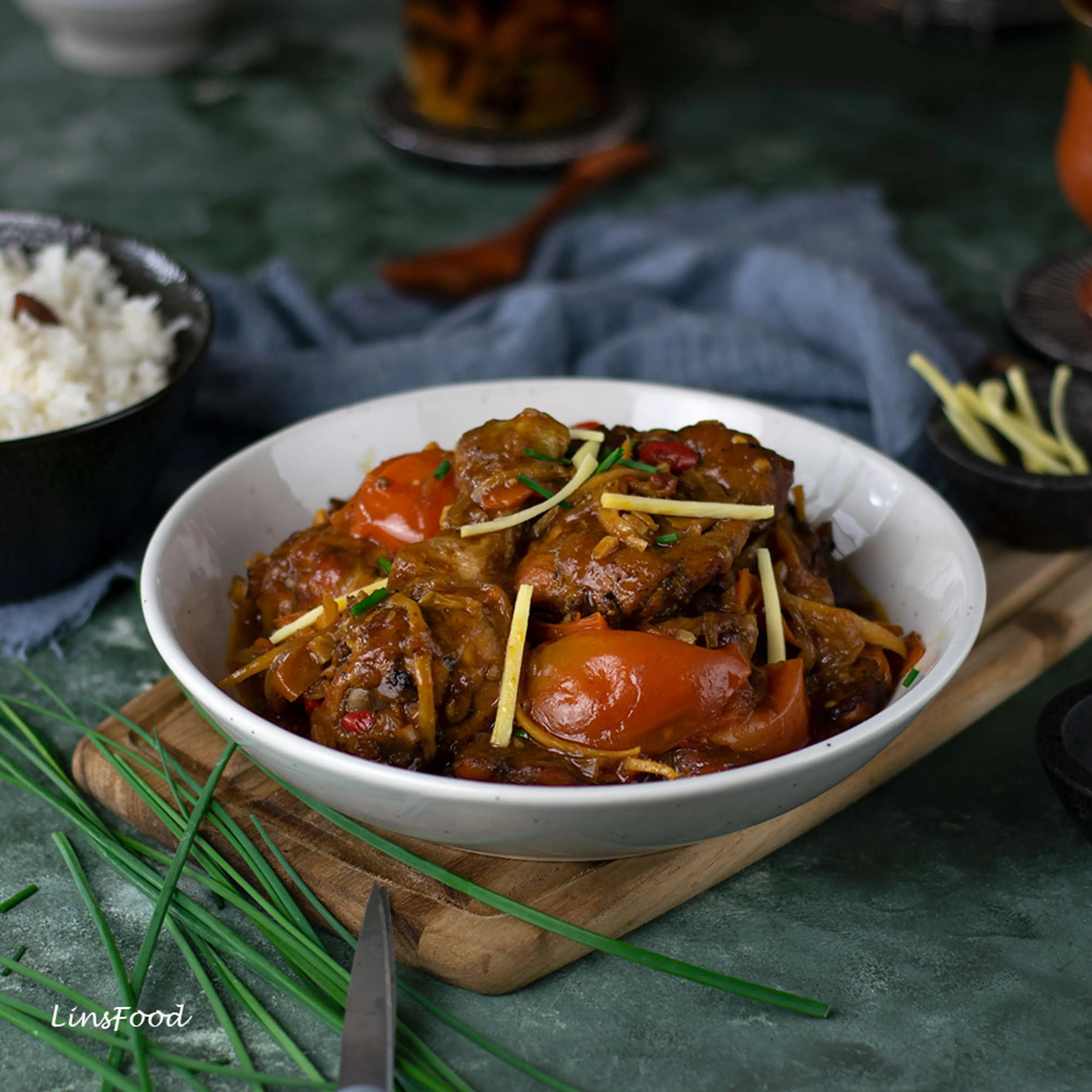 Ayam Masak Kicap (Chicken in Soy Sauce)
