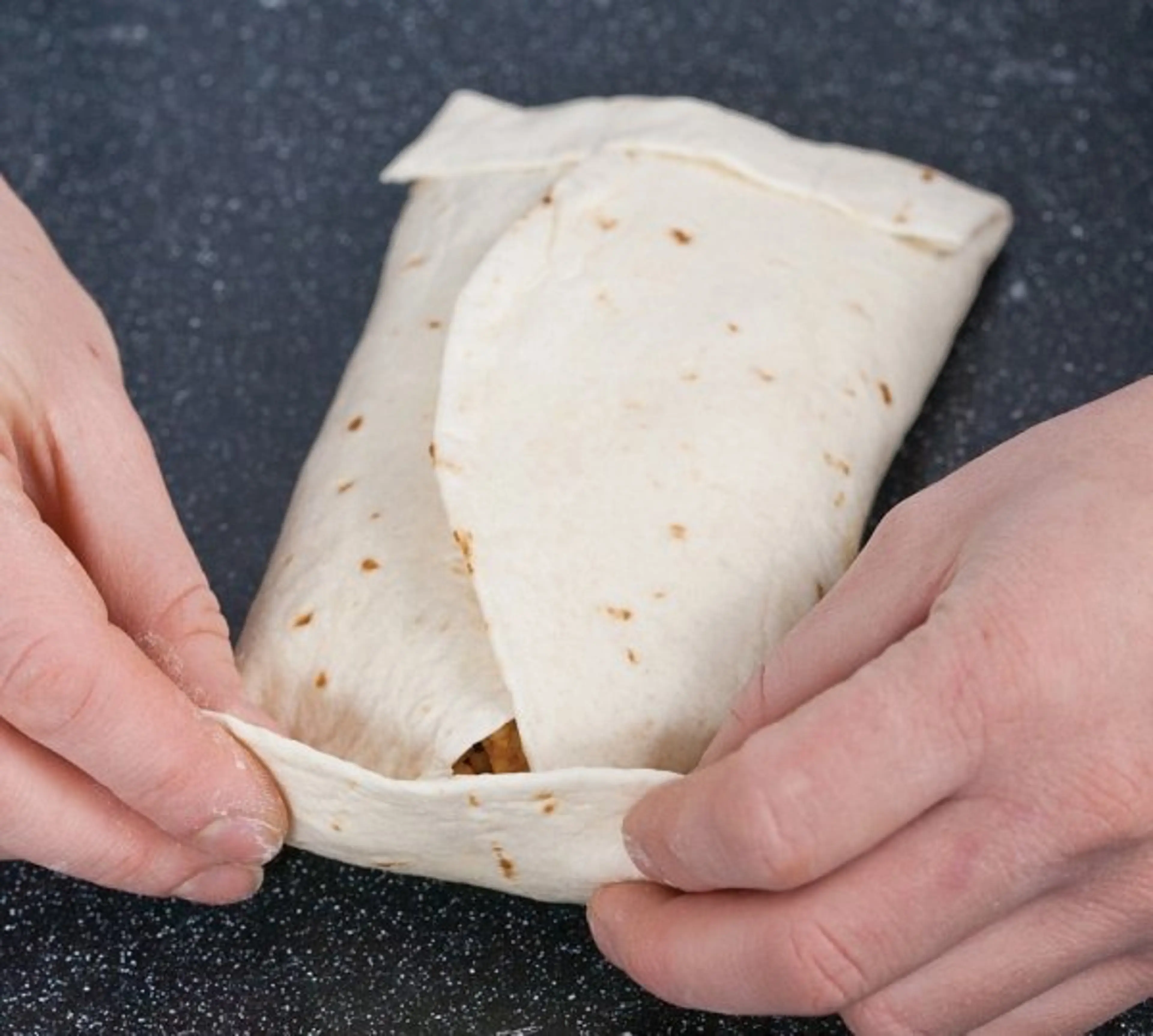 Easier Chicken Chimichangas
