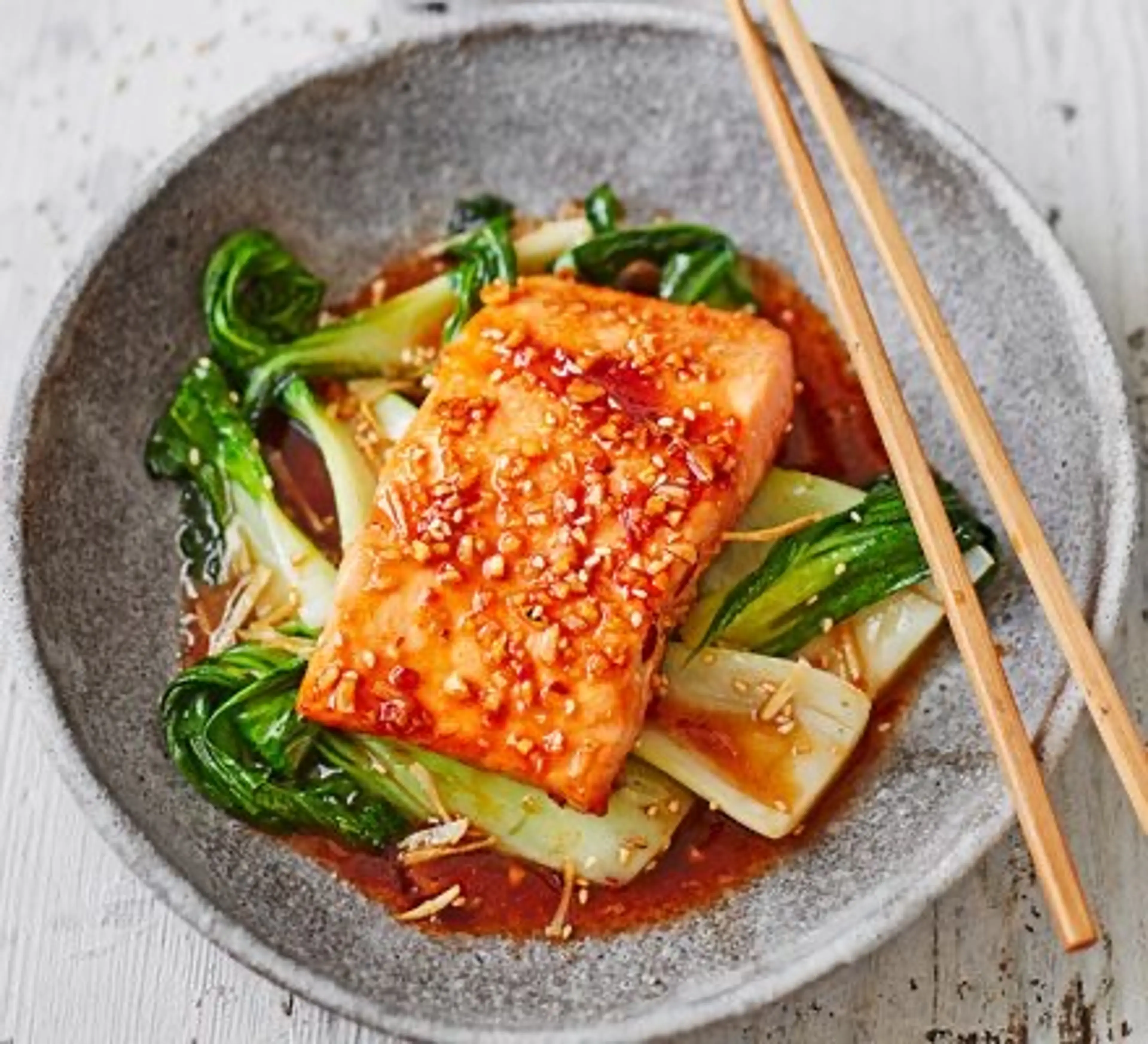 Teriyaki salmon