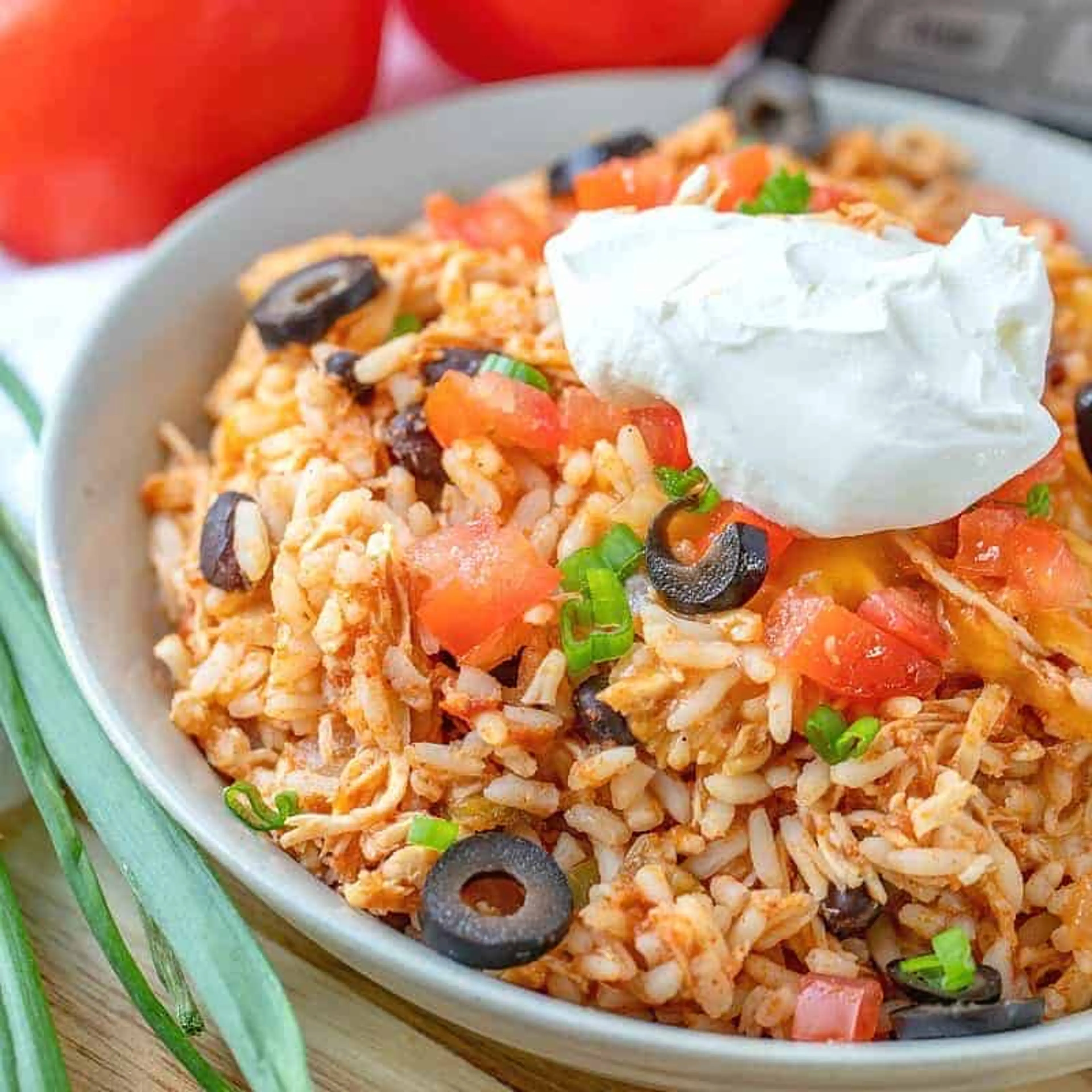 Crock Pot Chicken and Rice Burrito Bowl