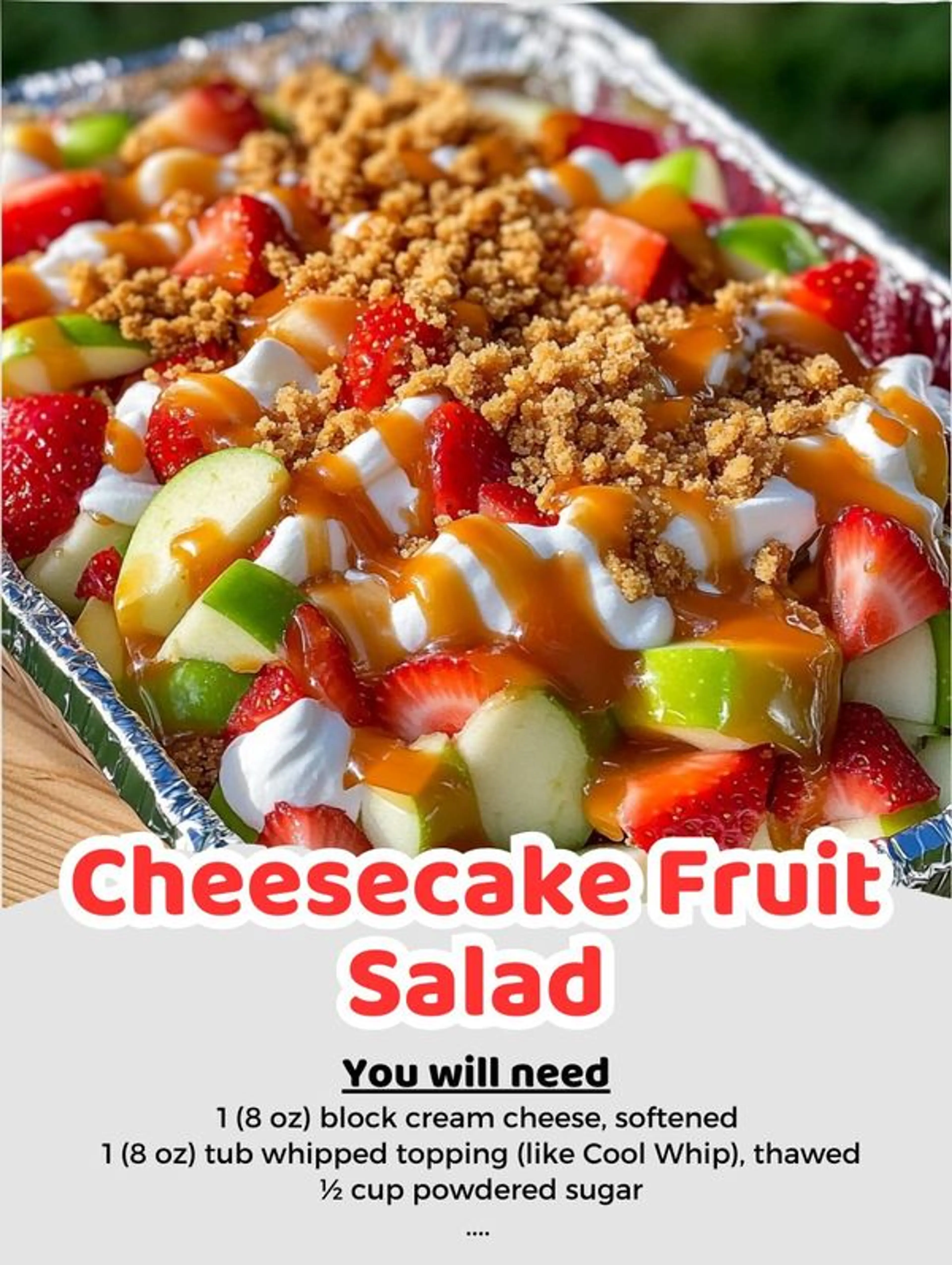 Cheesecake Fruit Salad