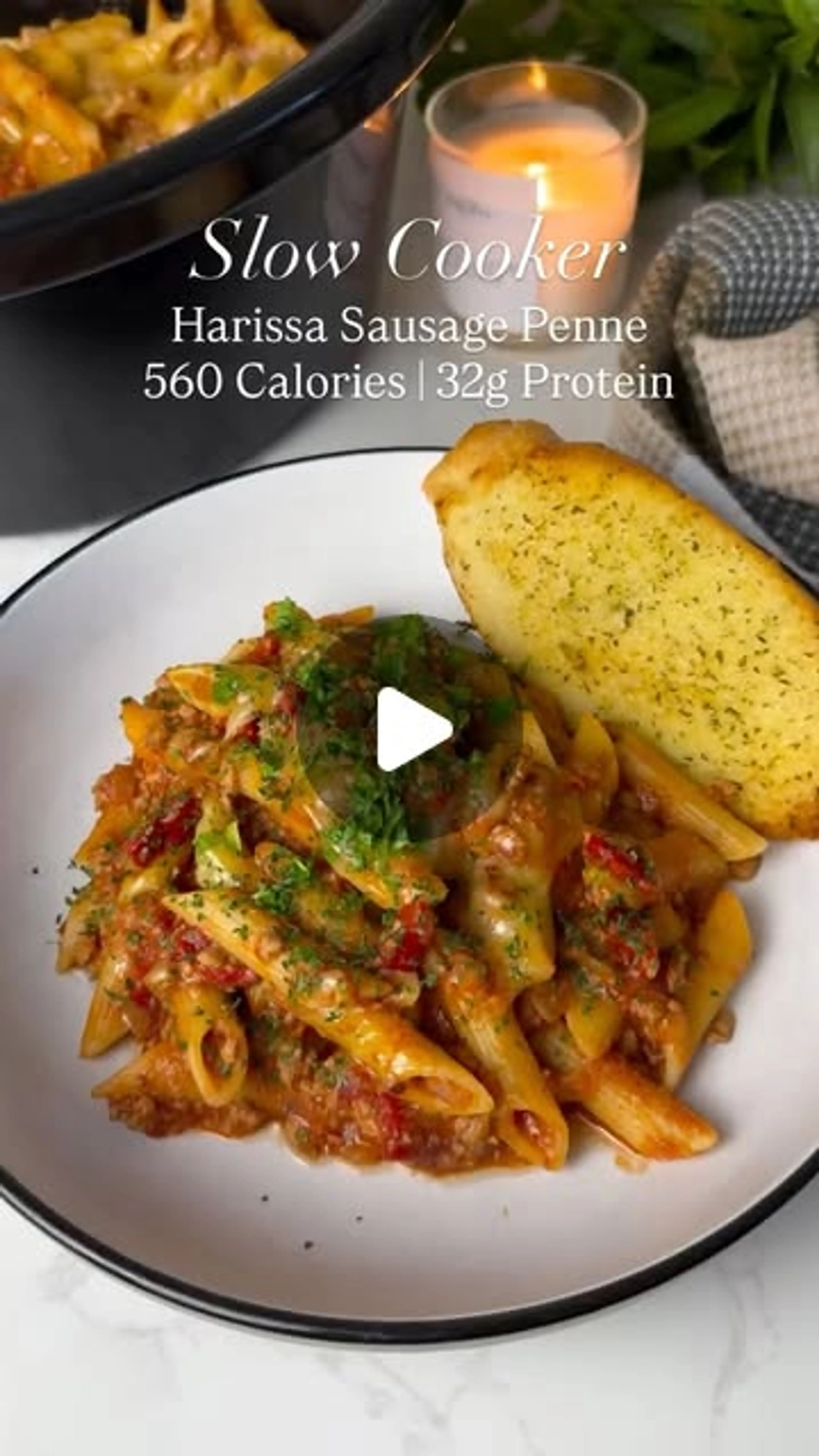 Sausage Harissa Pasta