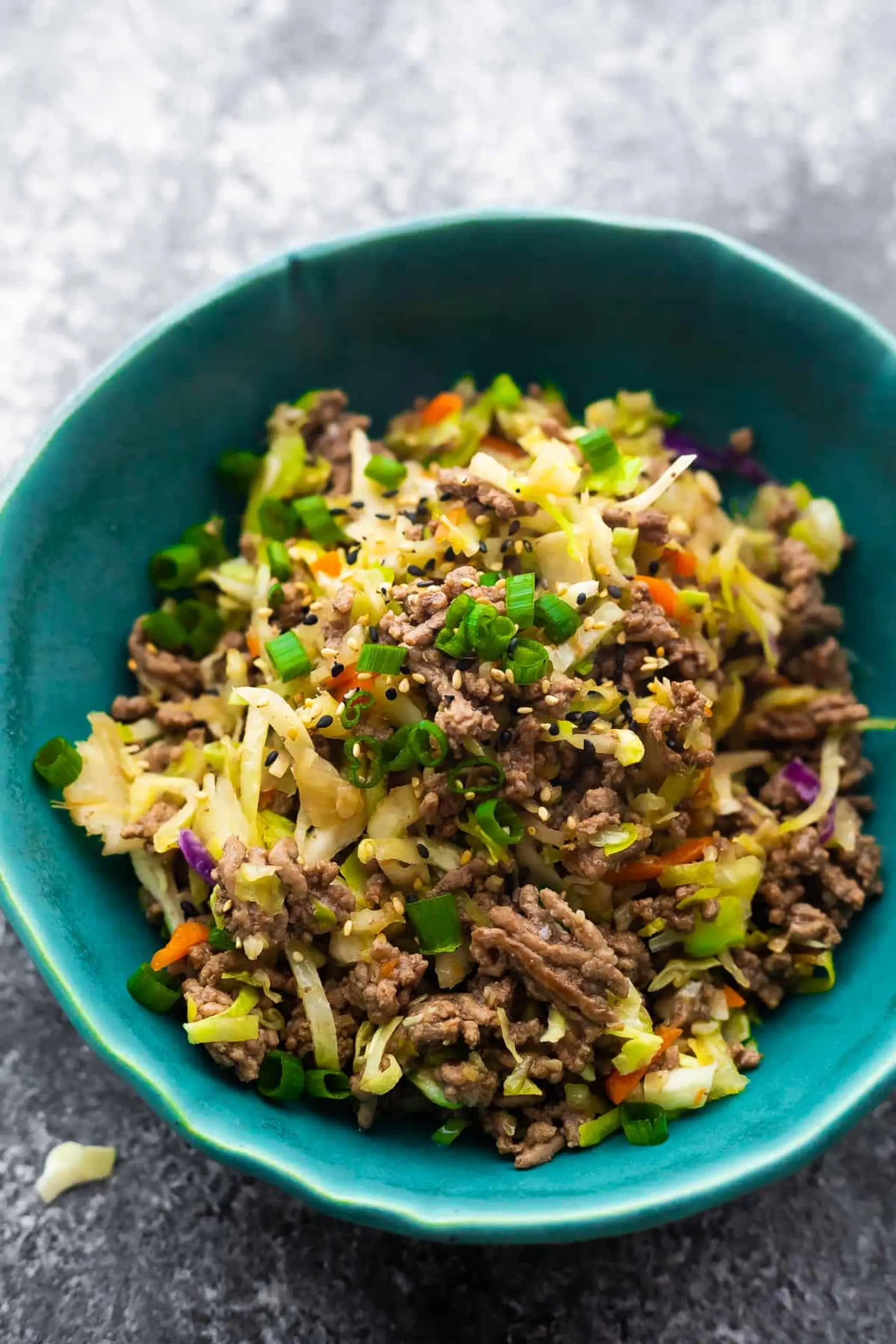 Egg Roll in a Bowl (30 min, low carb)