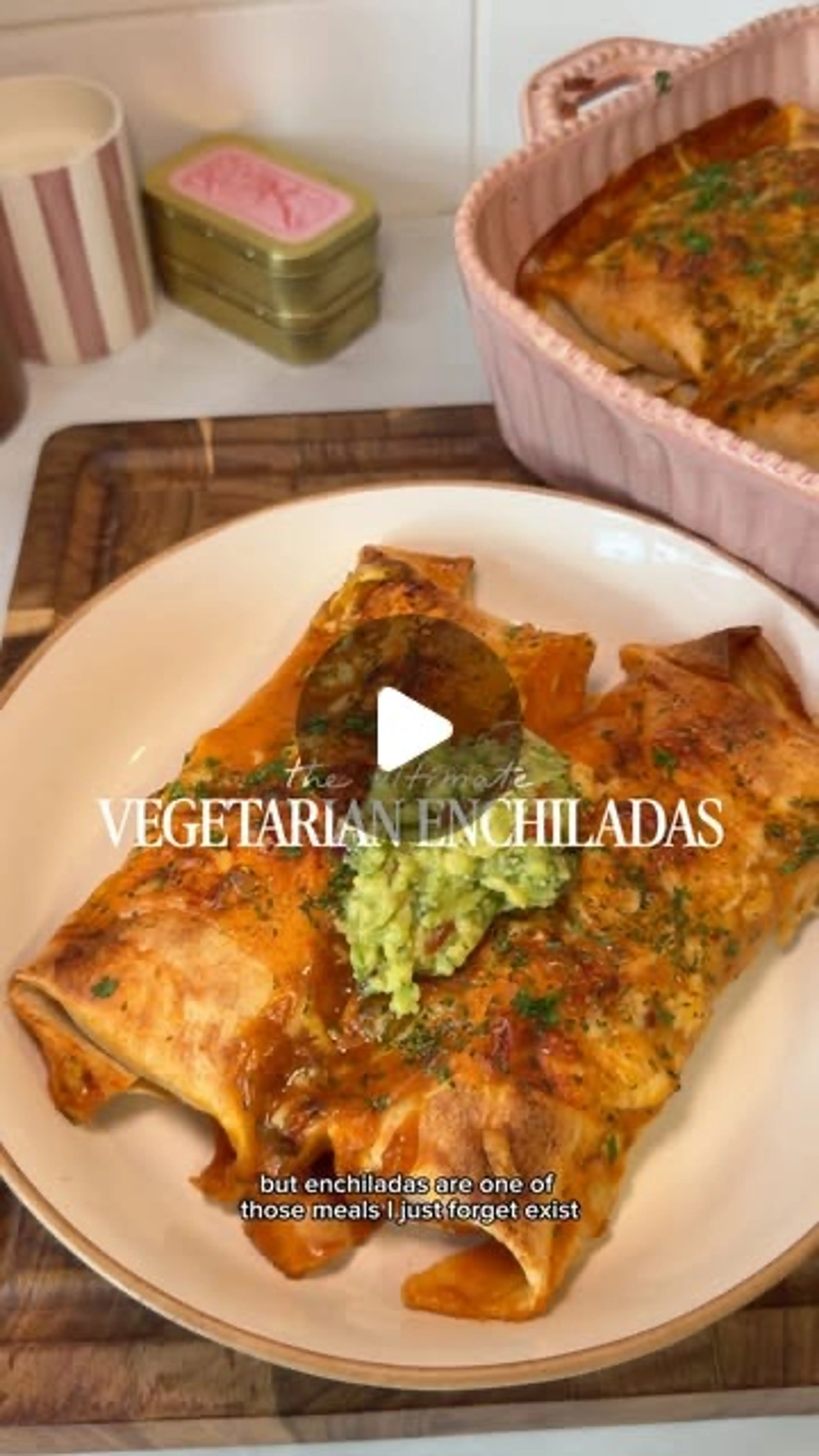 The Ultimate Veggie Enchiladas