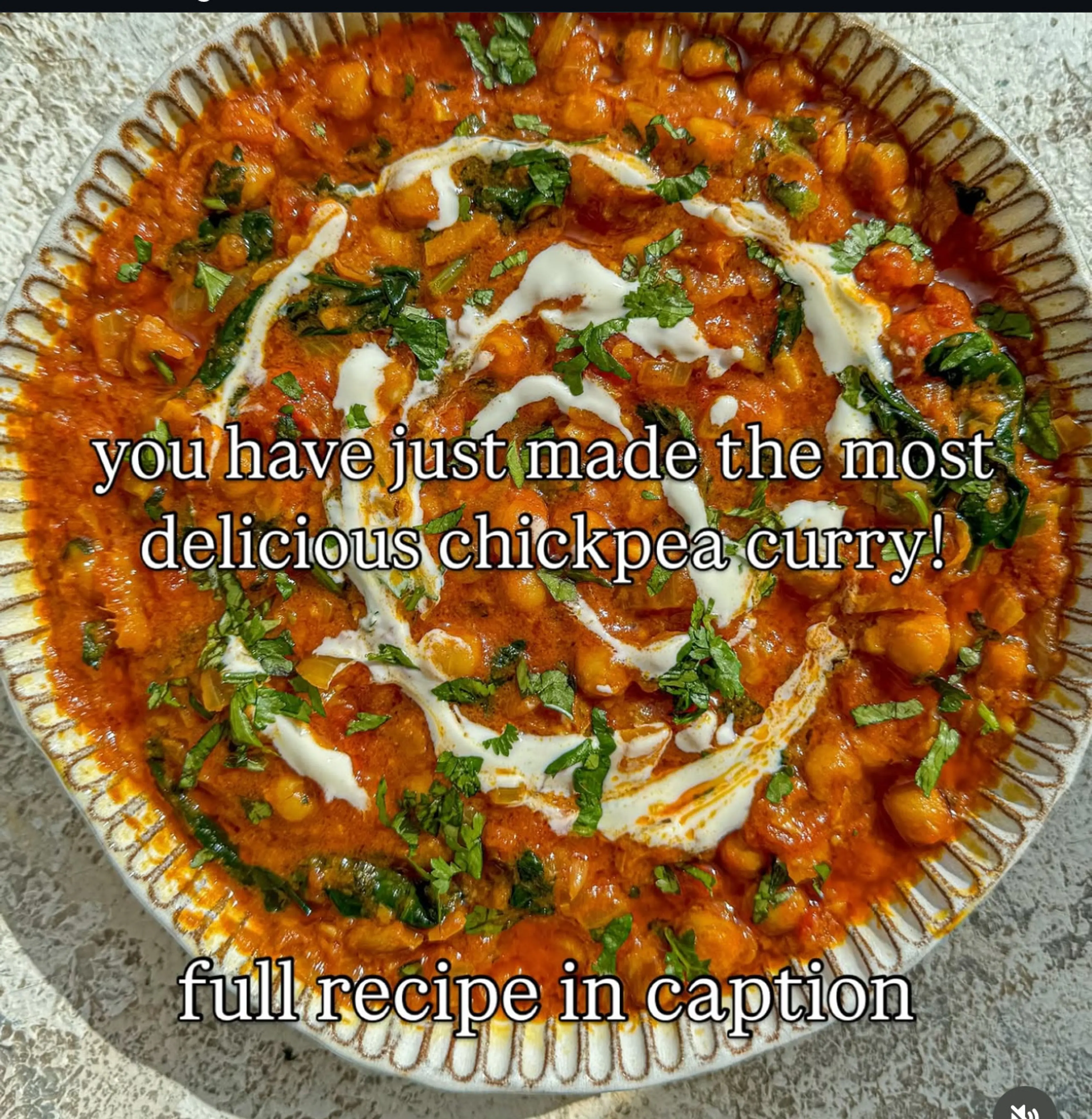 Chickpea Curry