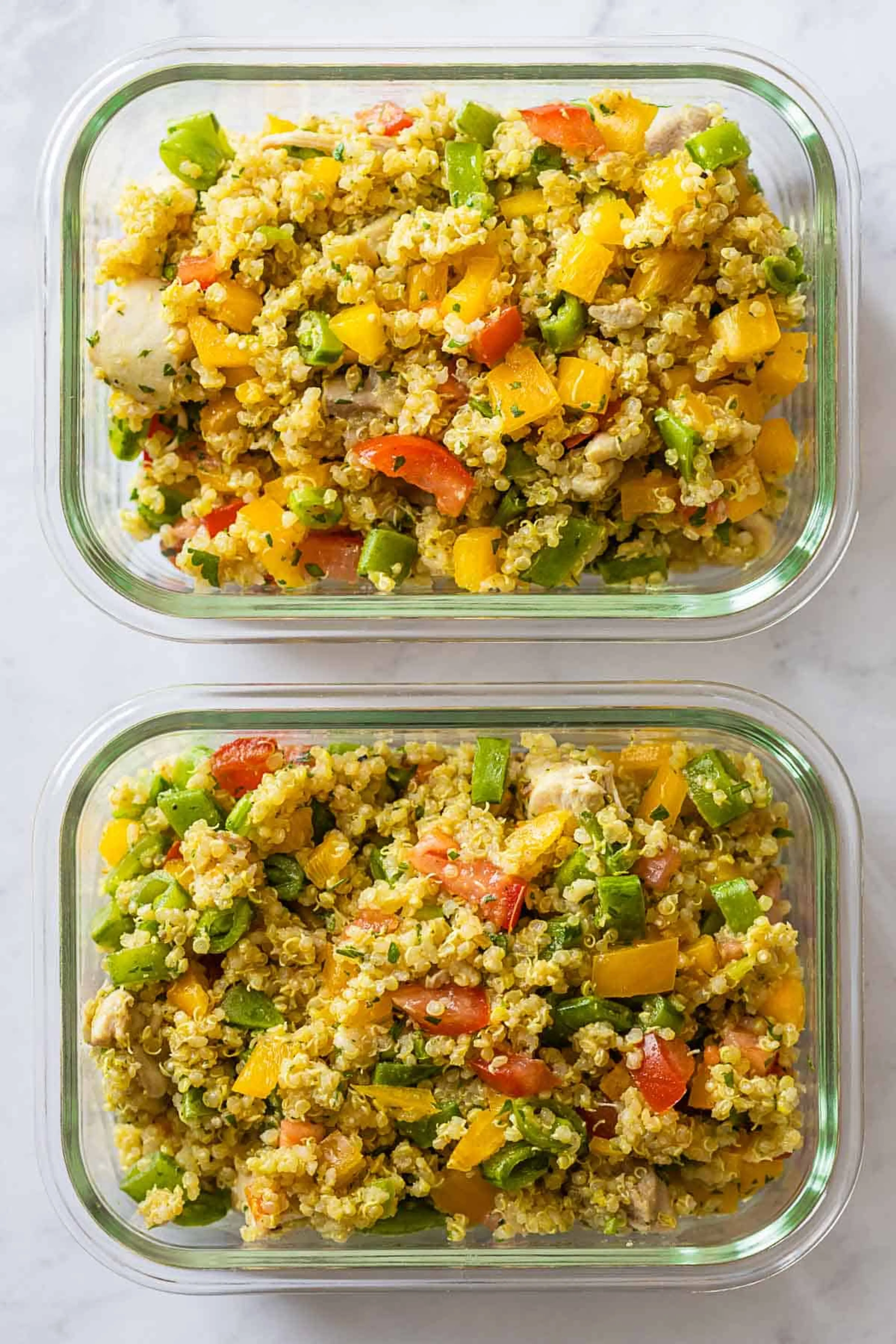 Chicken Quinoa Meal Prep Bowls