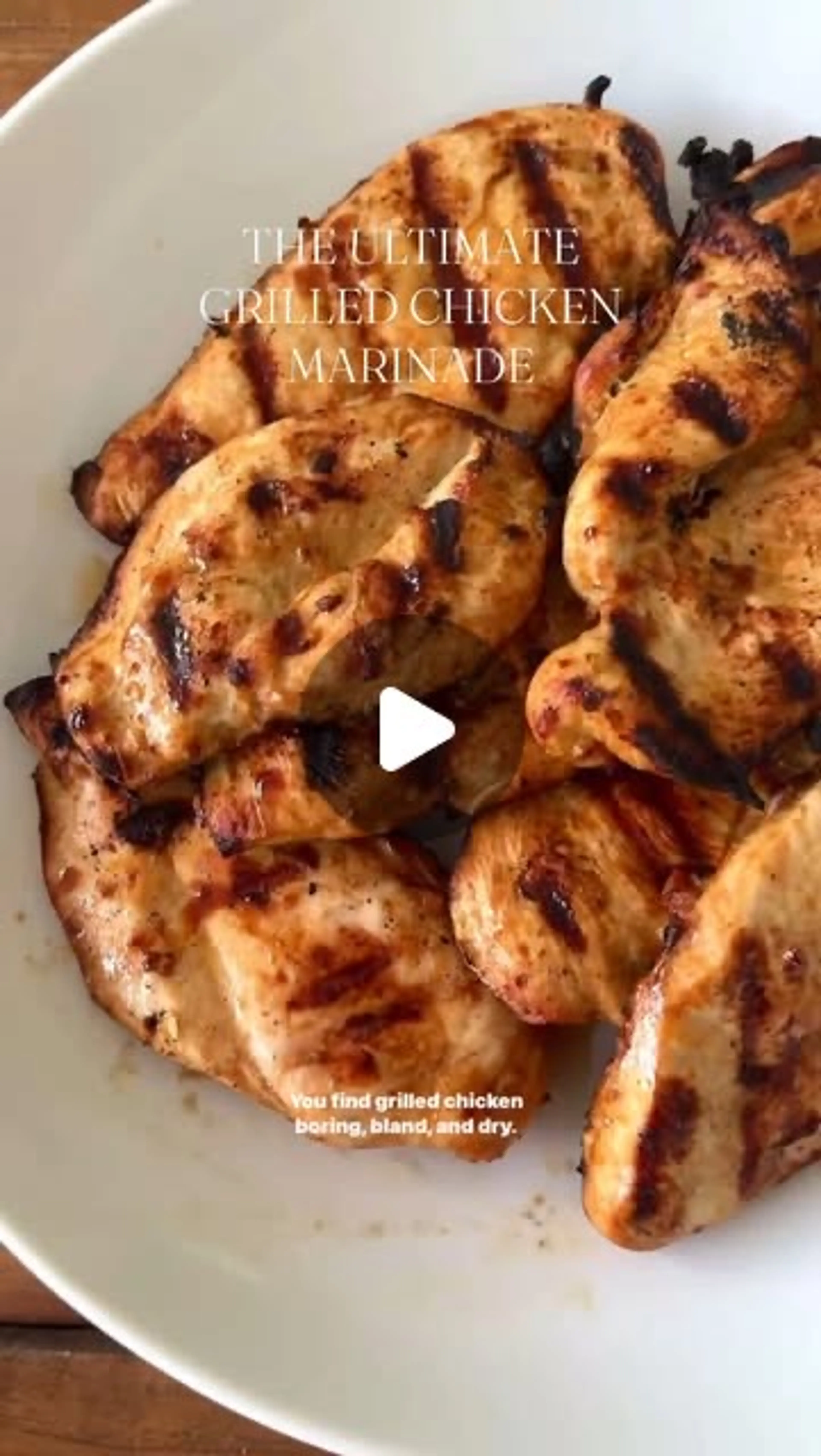Ultimate chicken marinade