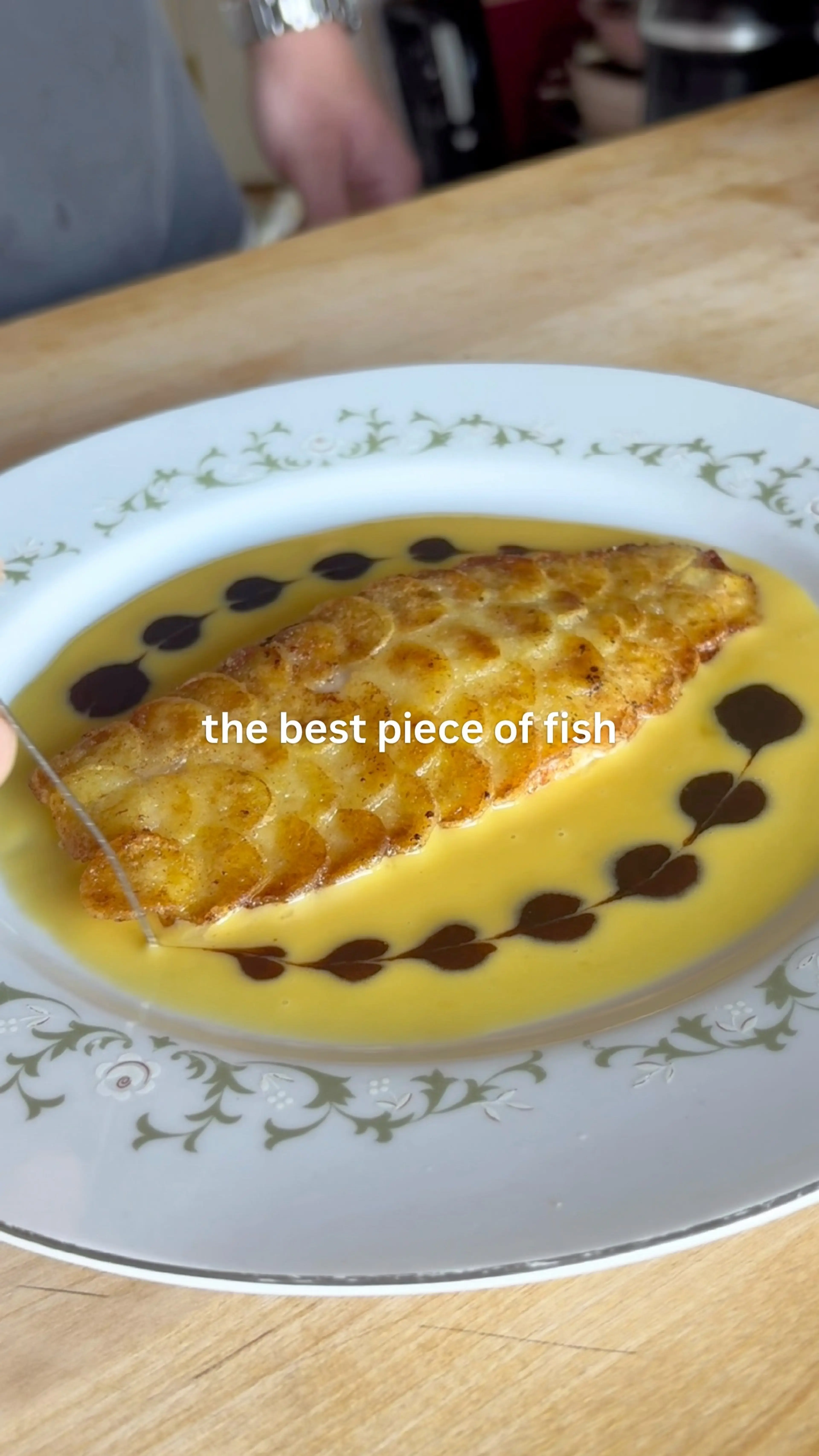 Paul Bocuse’s Fish w/ Potato Scales