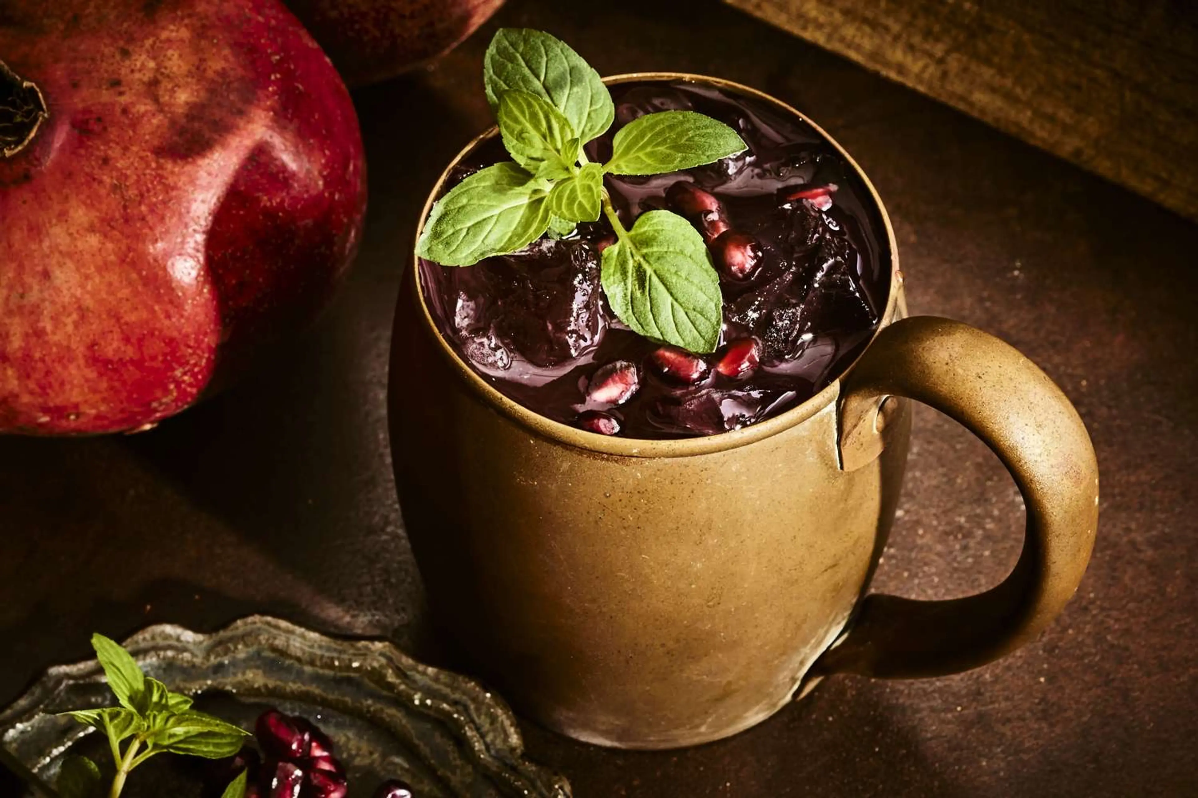 Pomegranate Mule