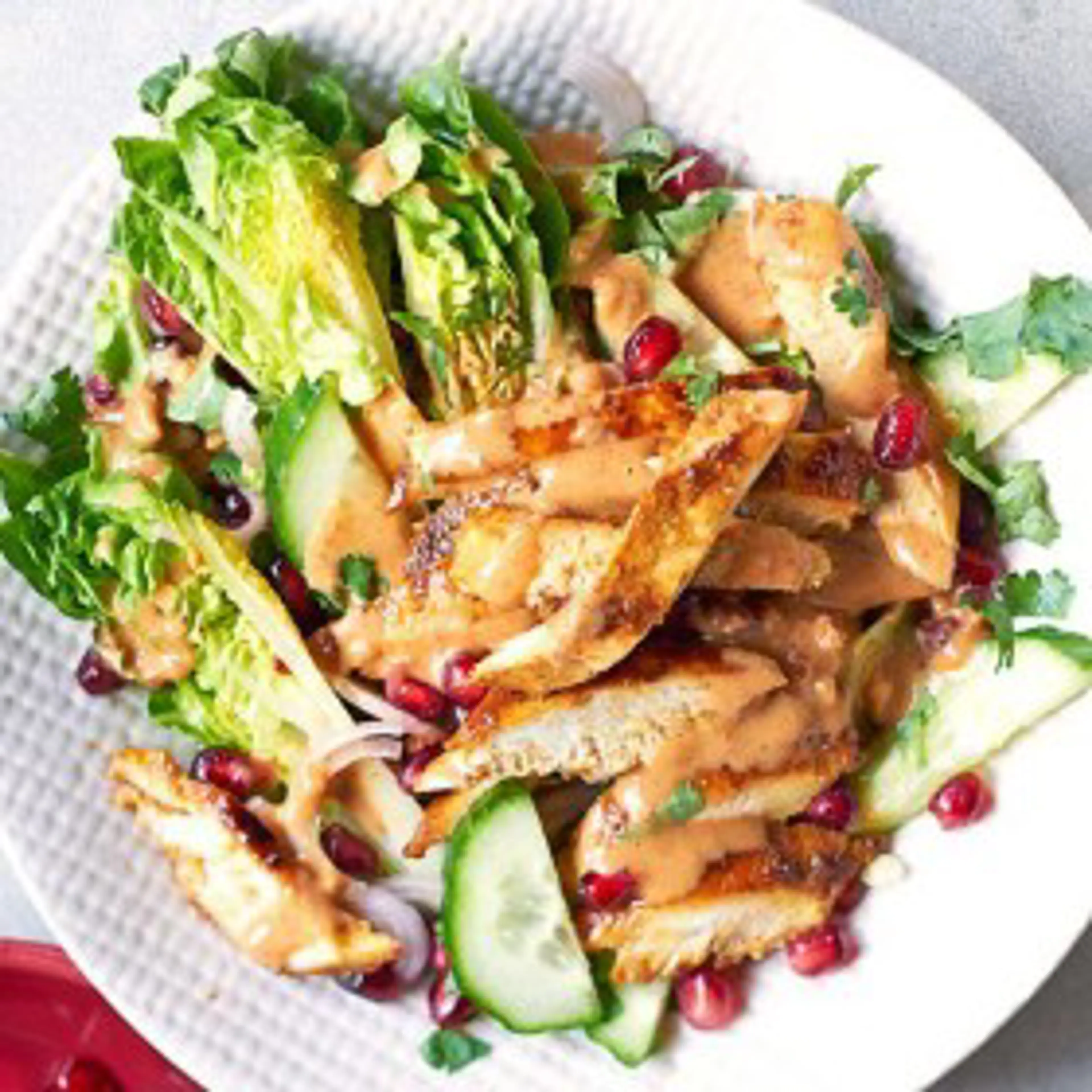 Chicken Satay Salad