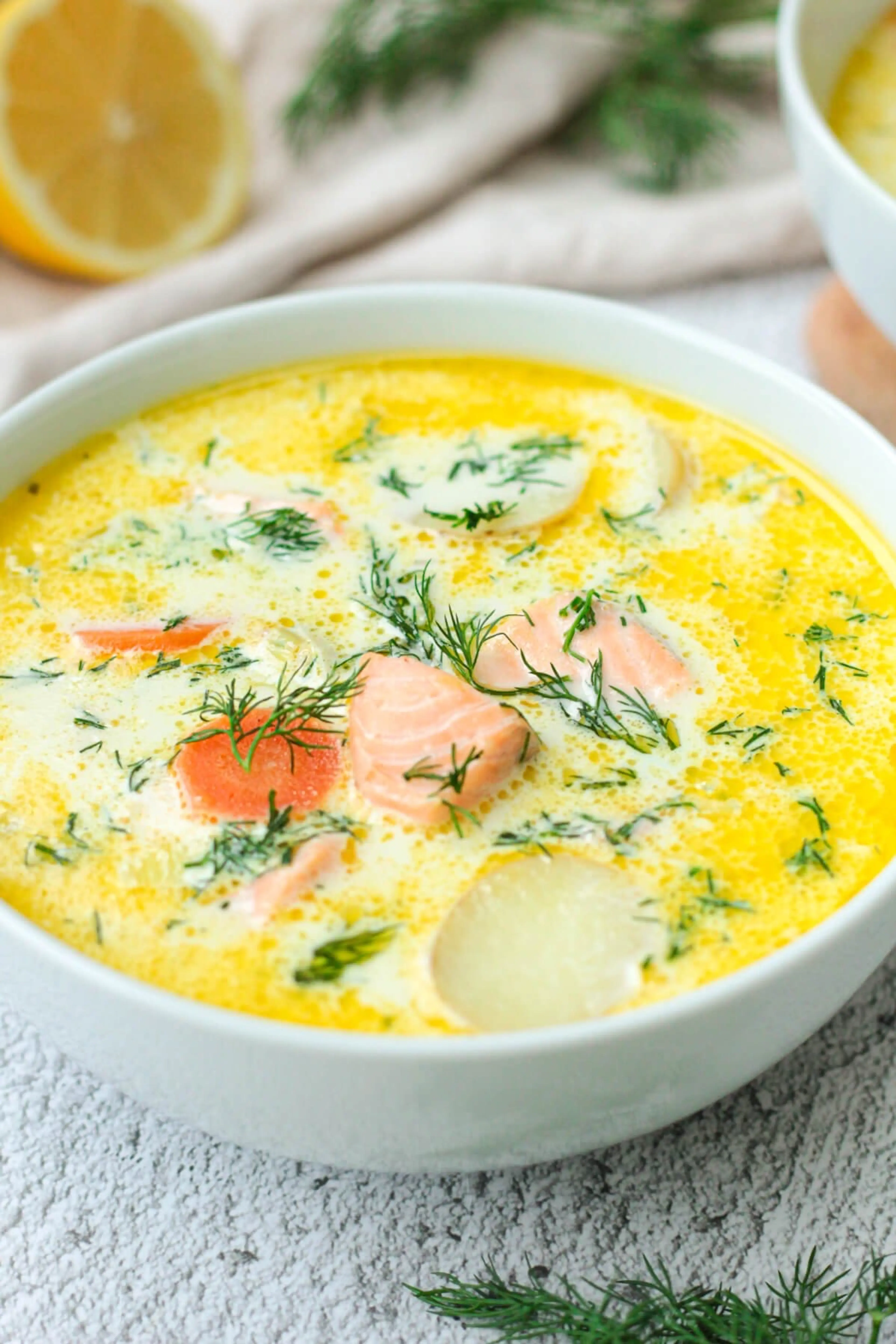 Easy Finnish Salmon Soup