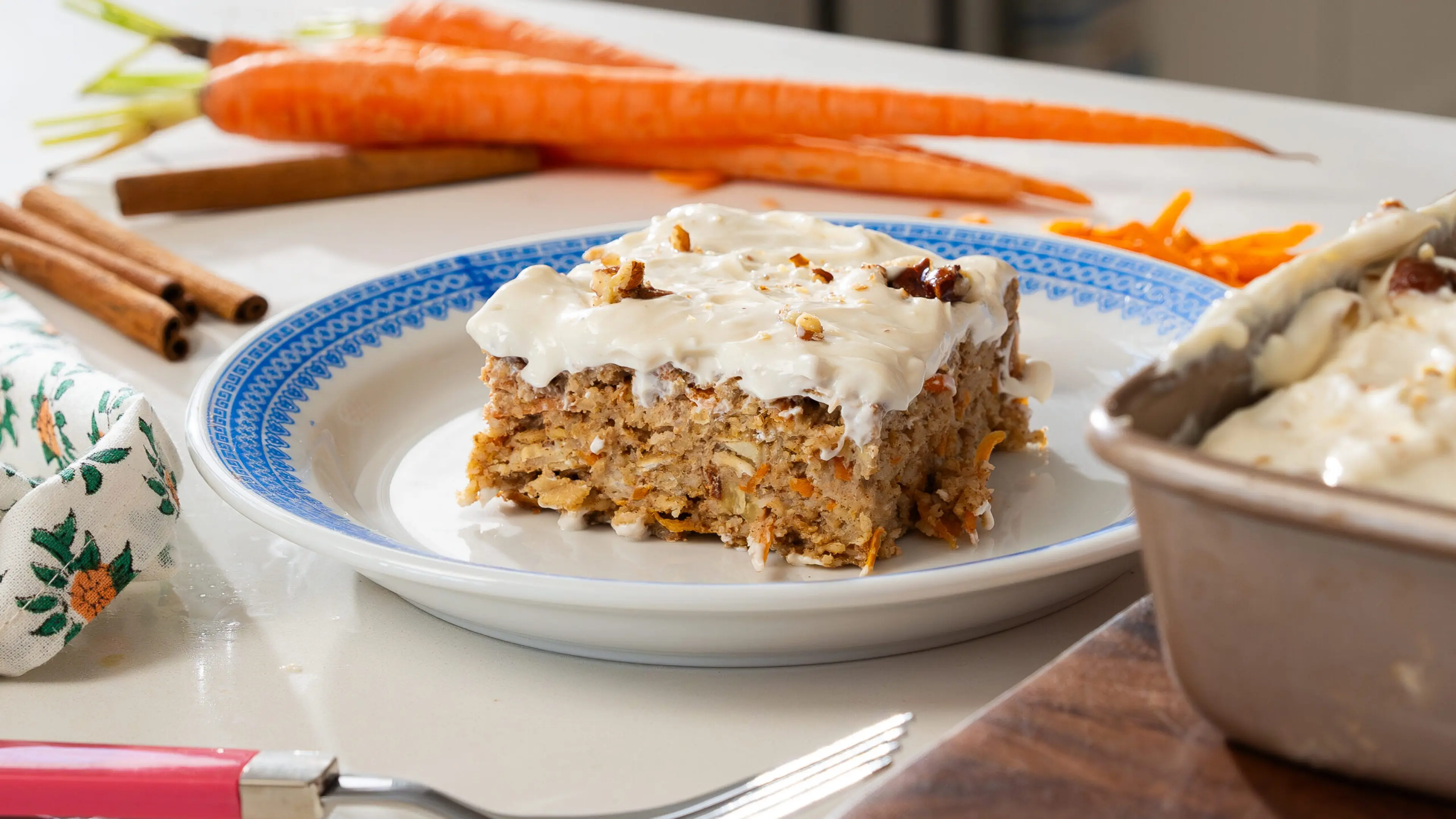 Carrot Cake Baked Oats