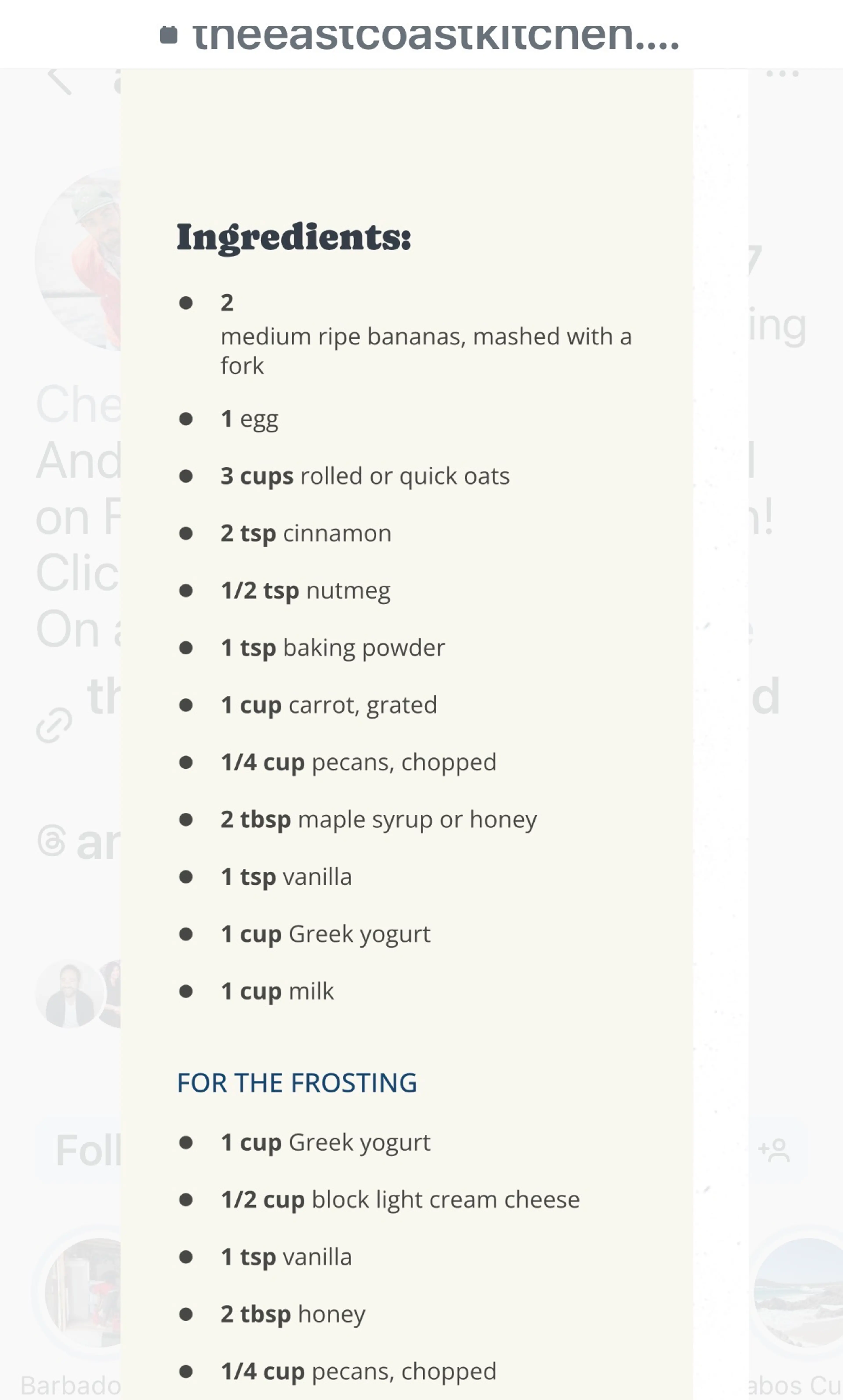 Carrot Cake Baked Oats