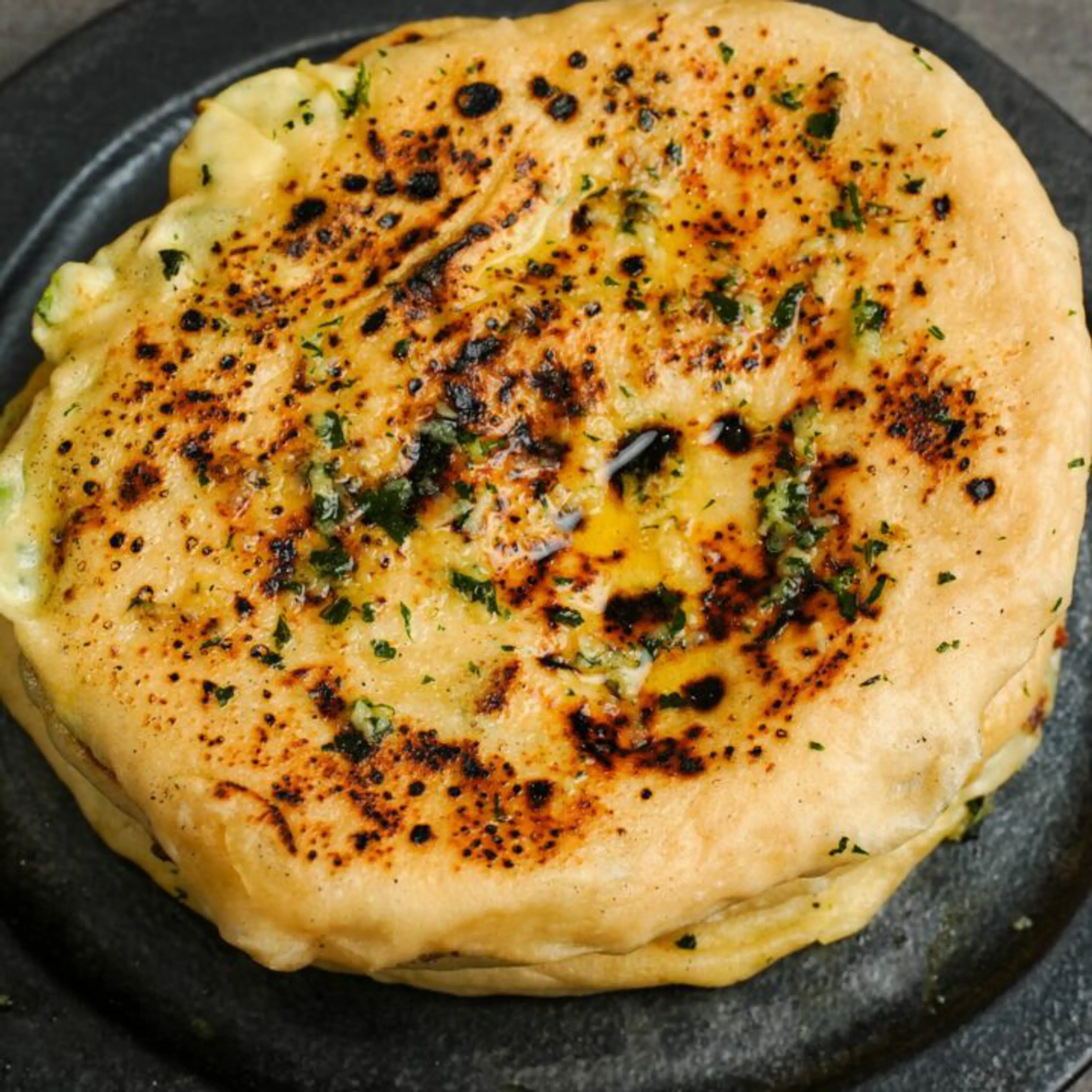 Jalapeno Popper Stuffed Naan