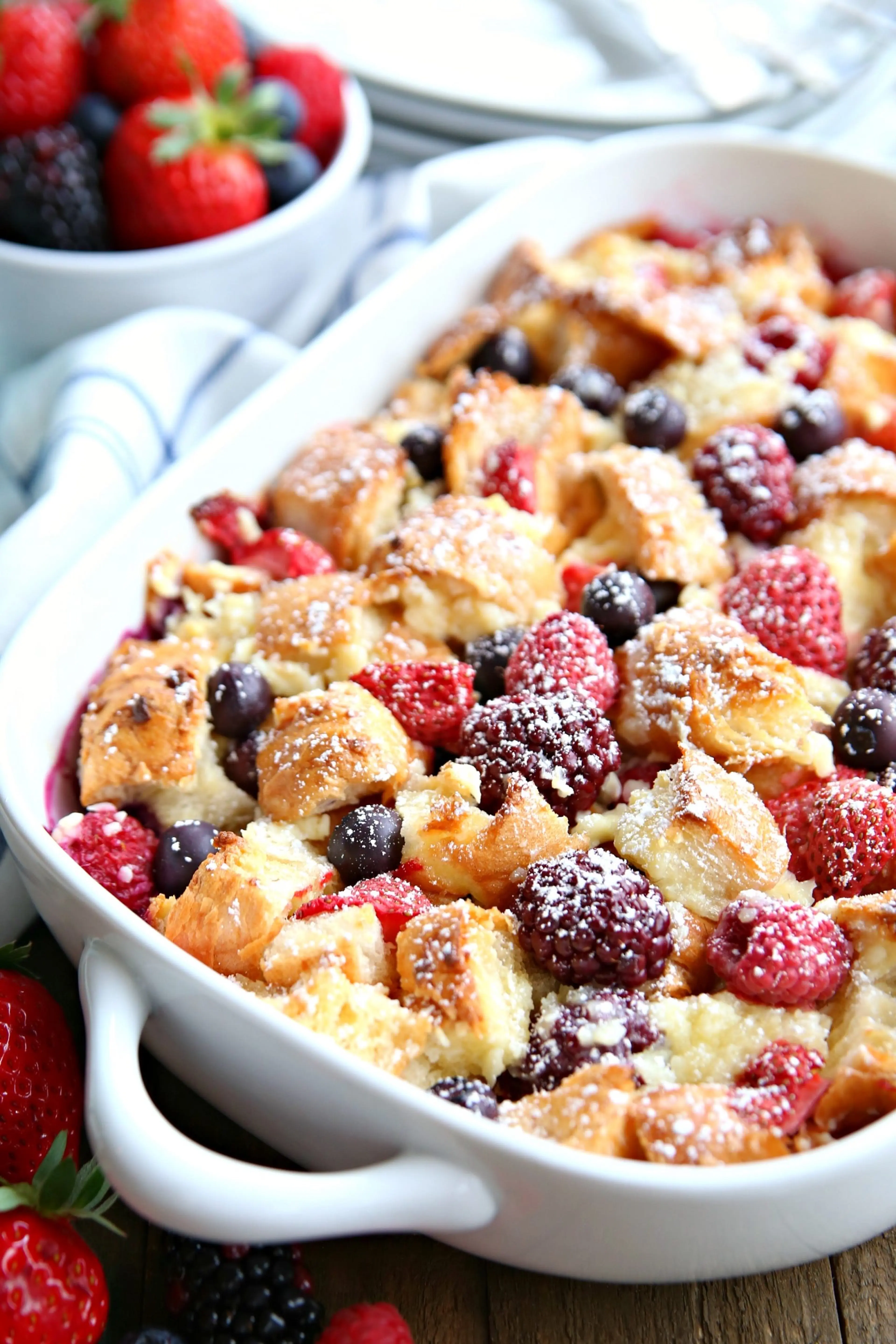 Berry Croissant Bake