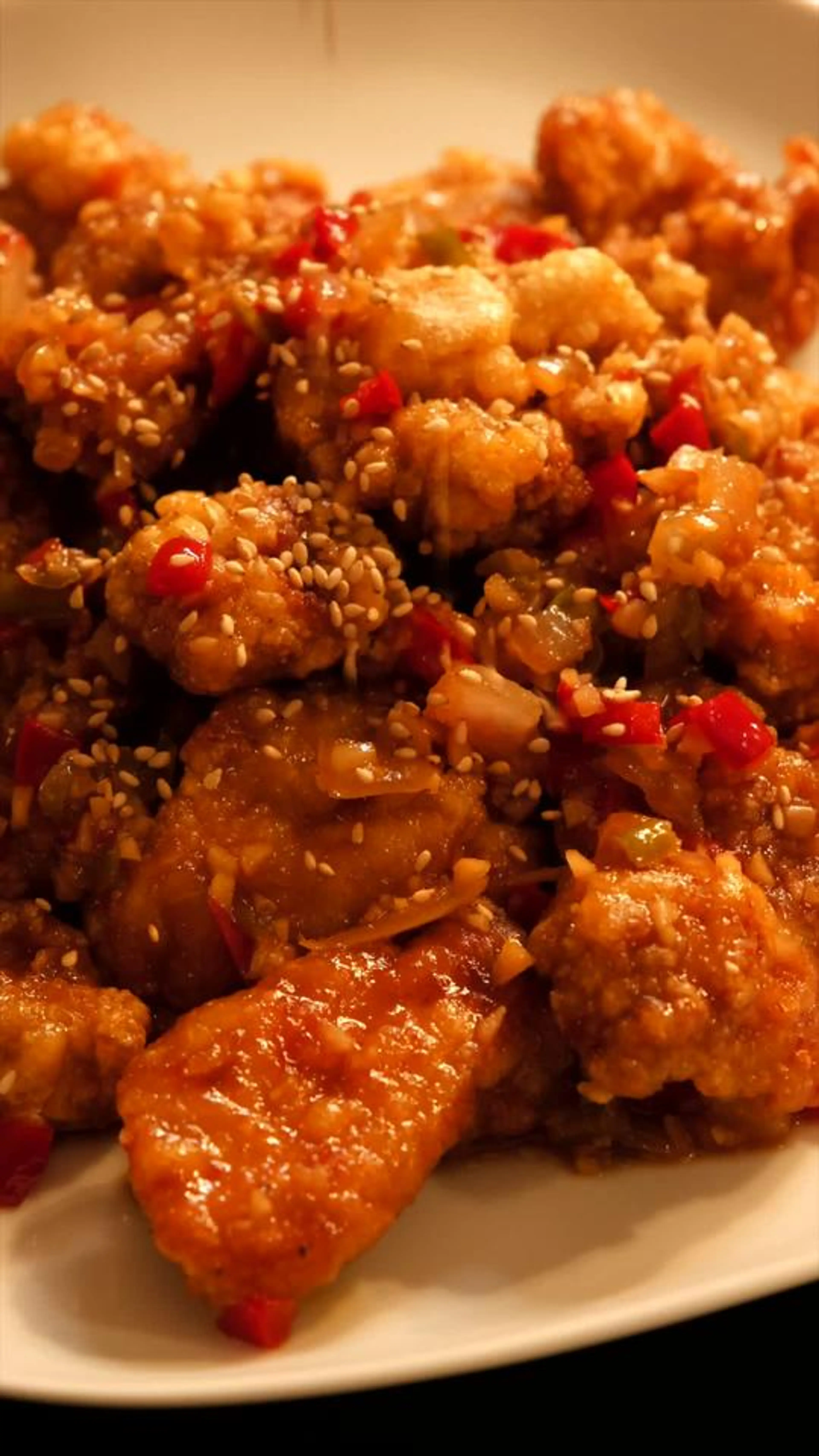 Kkanpunggi (Korean Spicy Garlic Fried Chicken)