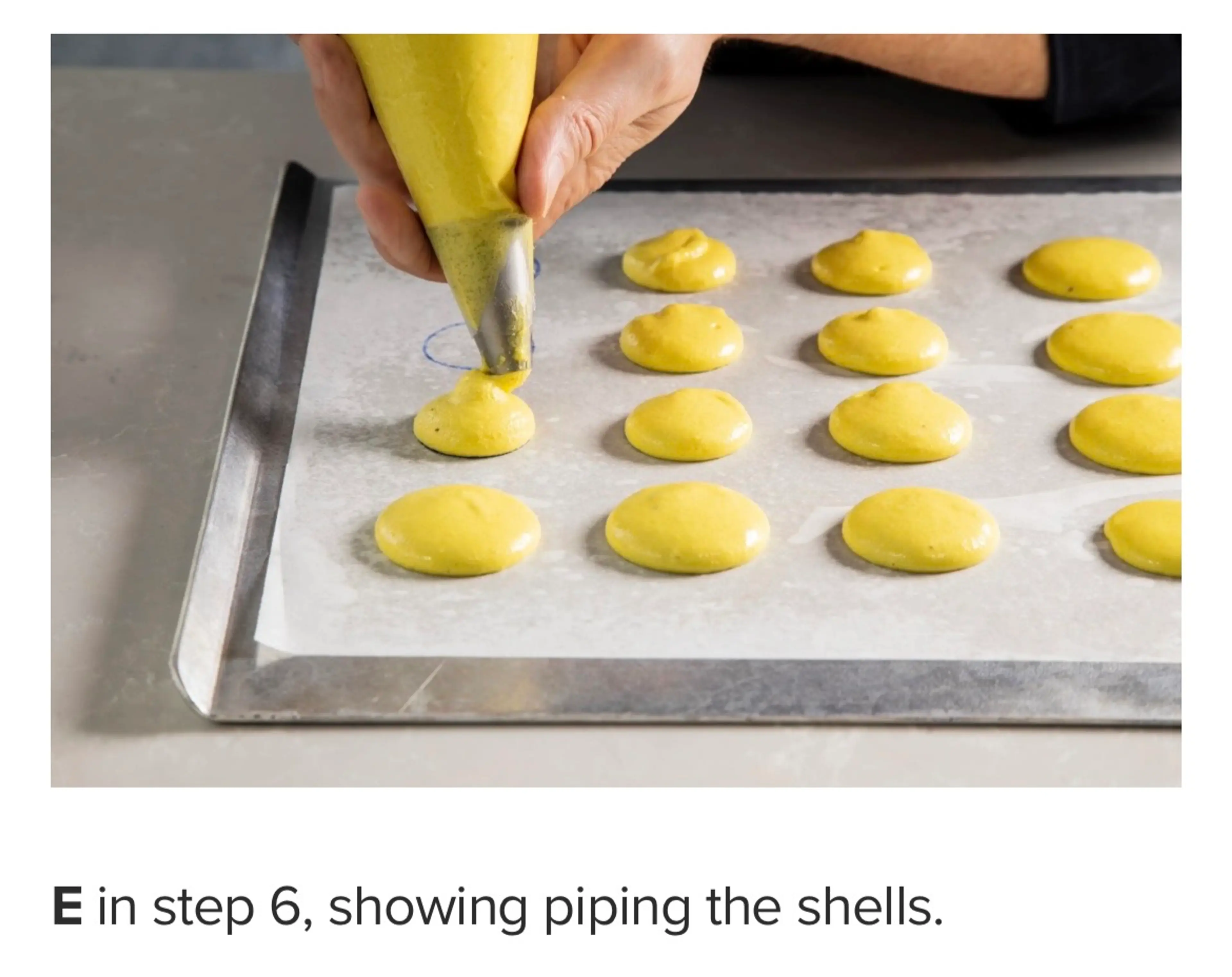 Macarons with Passion Fruit Curd (ATK)