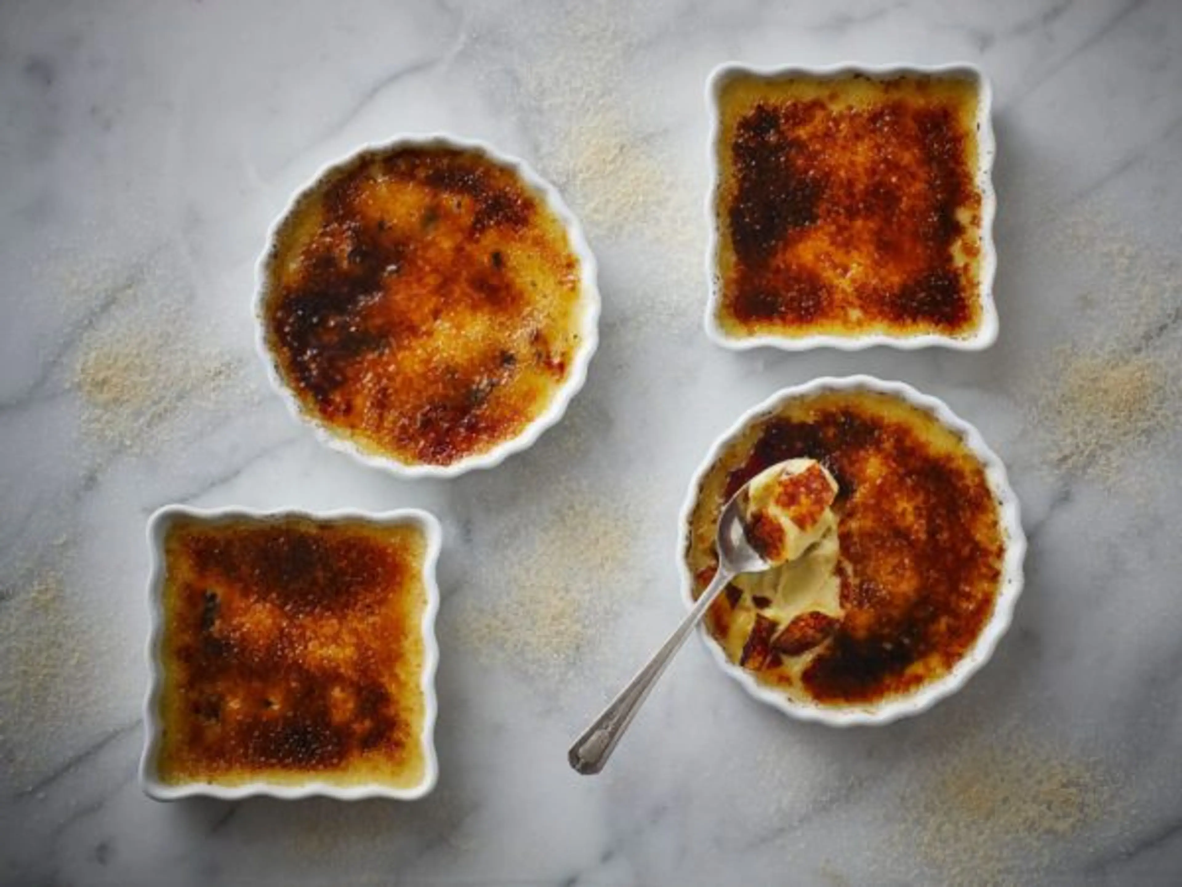 Crème brûlée à l'érable