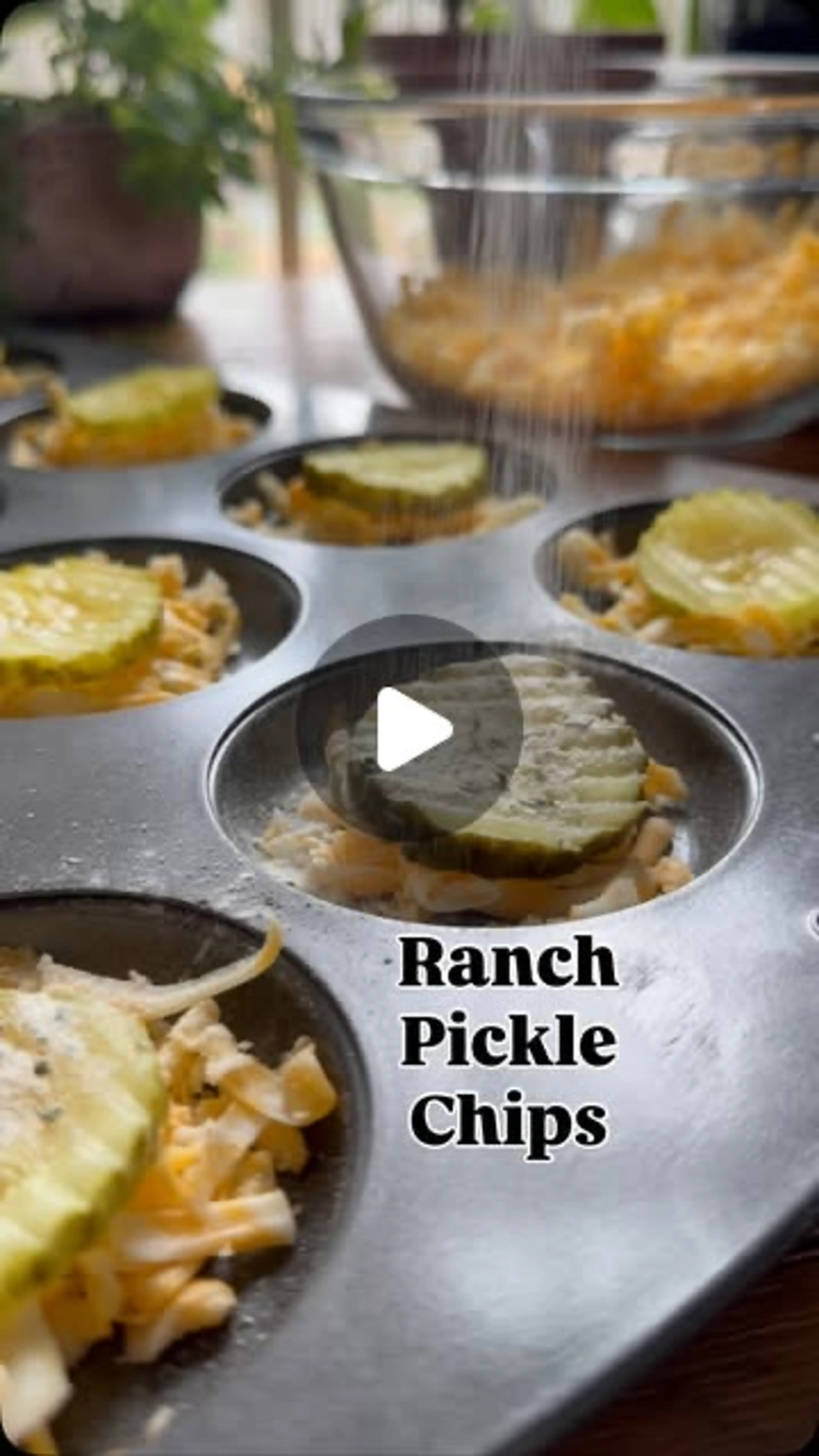 Cheesy Ranch Pickle Chips
