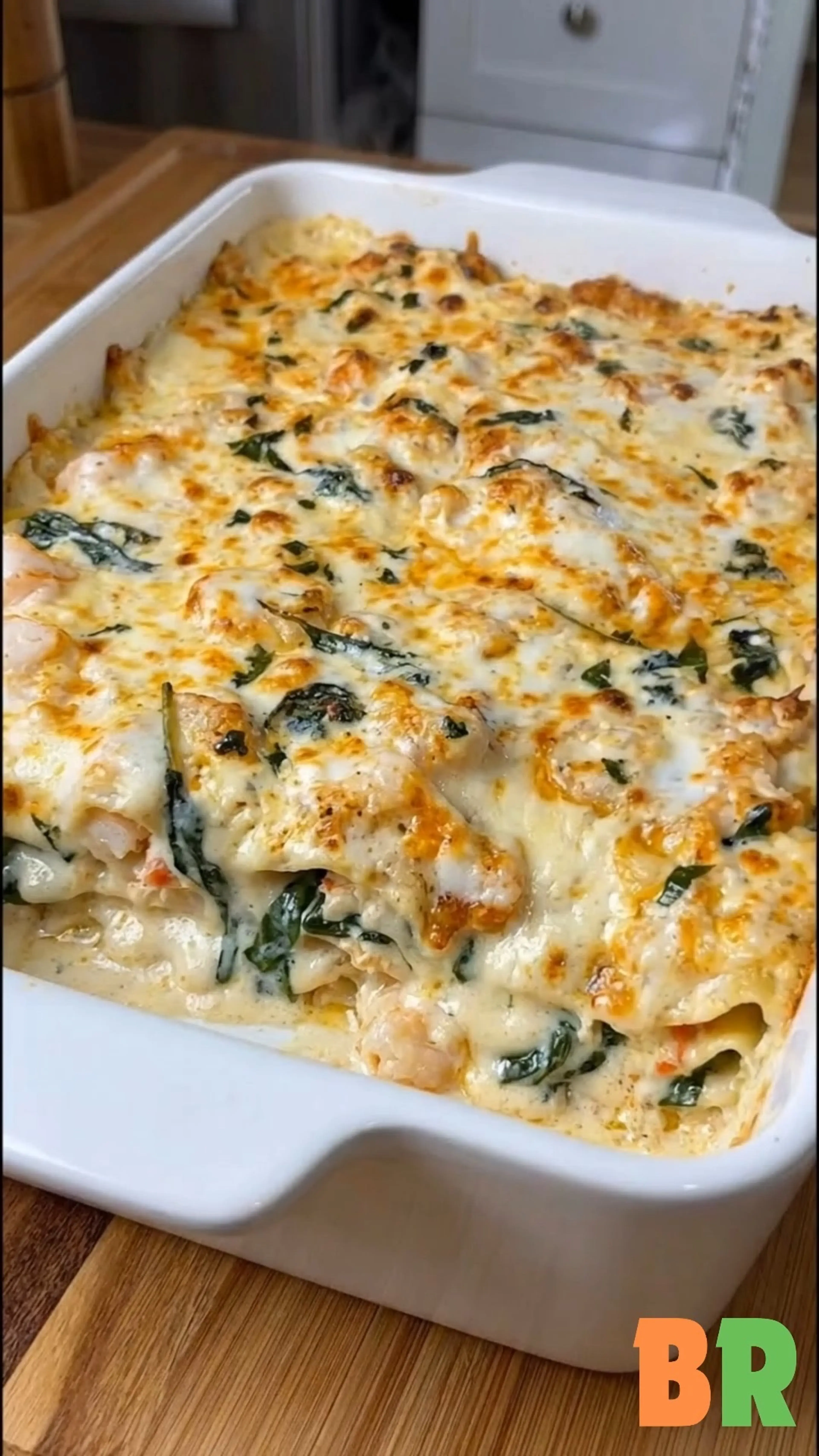 Shrimp & Crab Seafood Lasagna