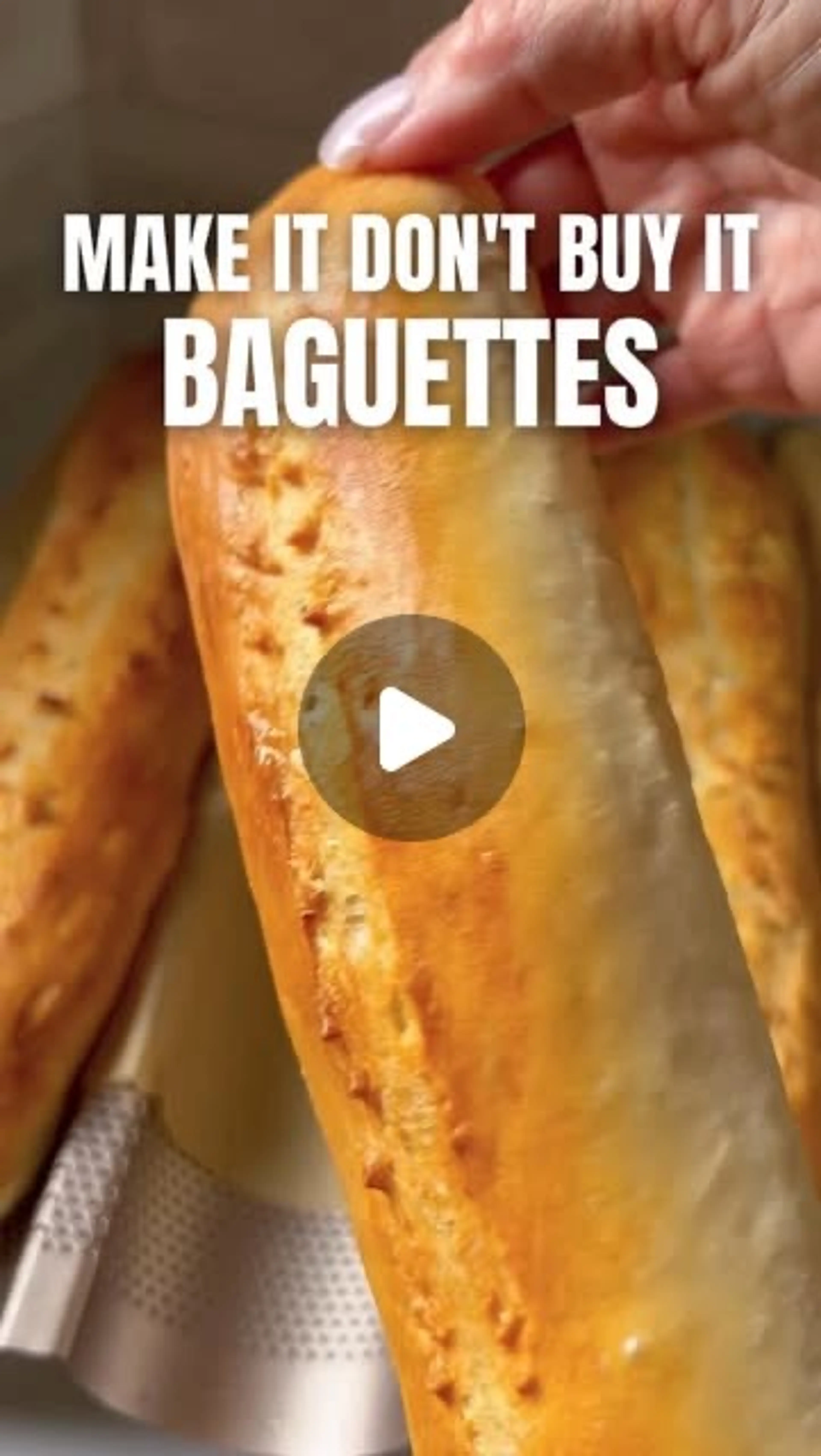 Make It Don’t Buy It: Homemade Baguettes