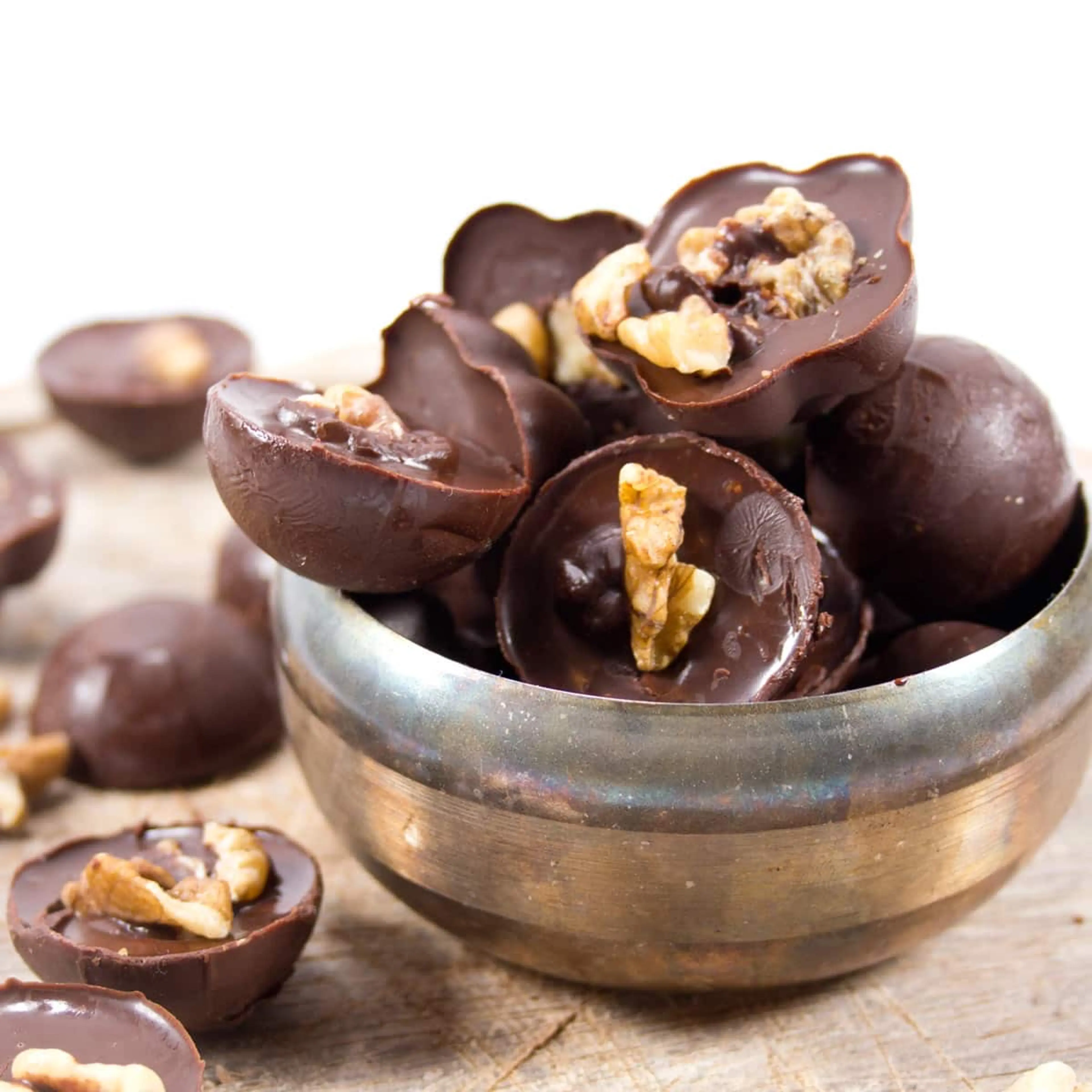 Chocolate Walnut Keto Fat Bombs