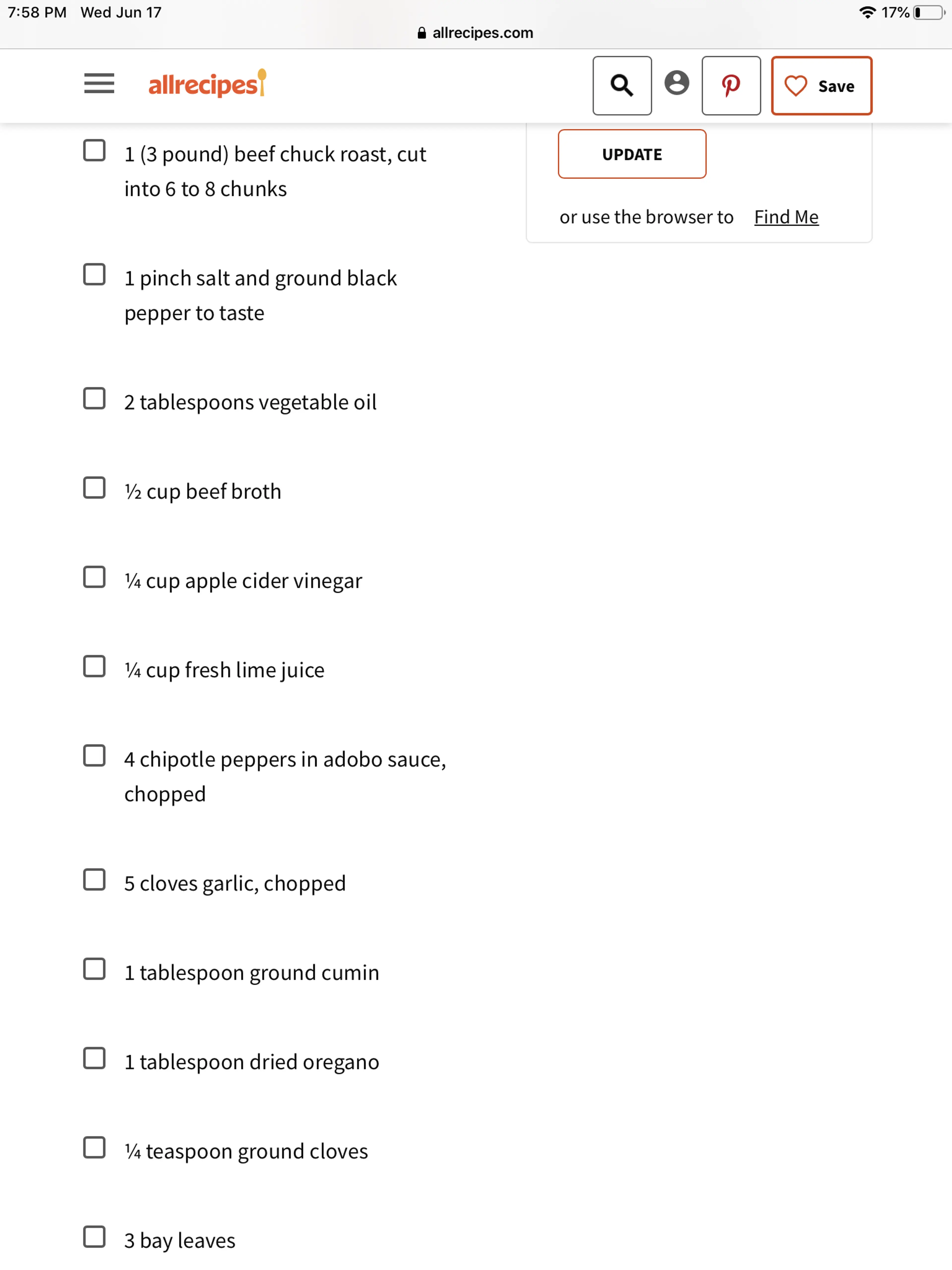 Barbacoa Style Shredded Beef