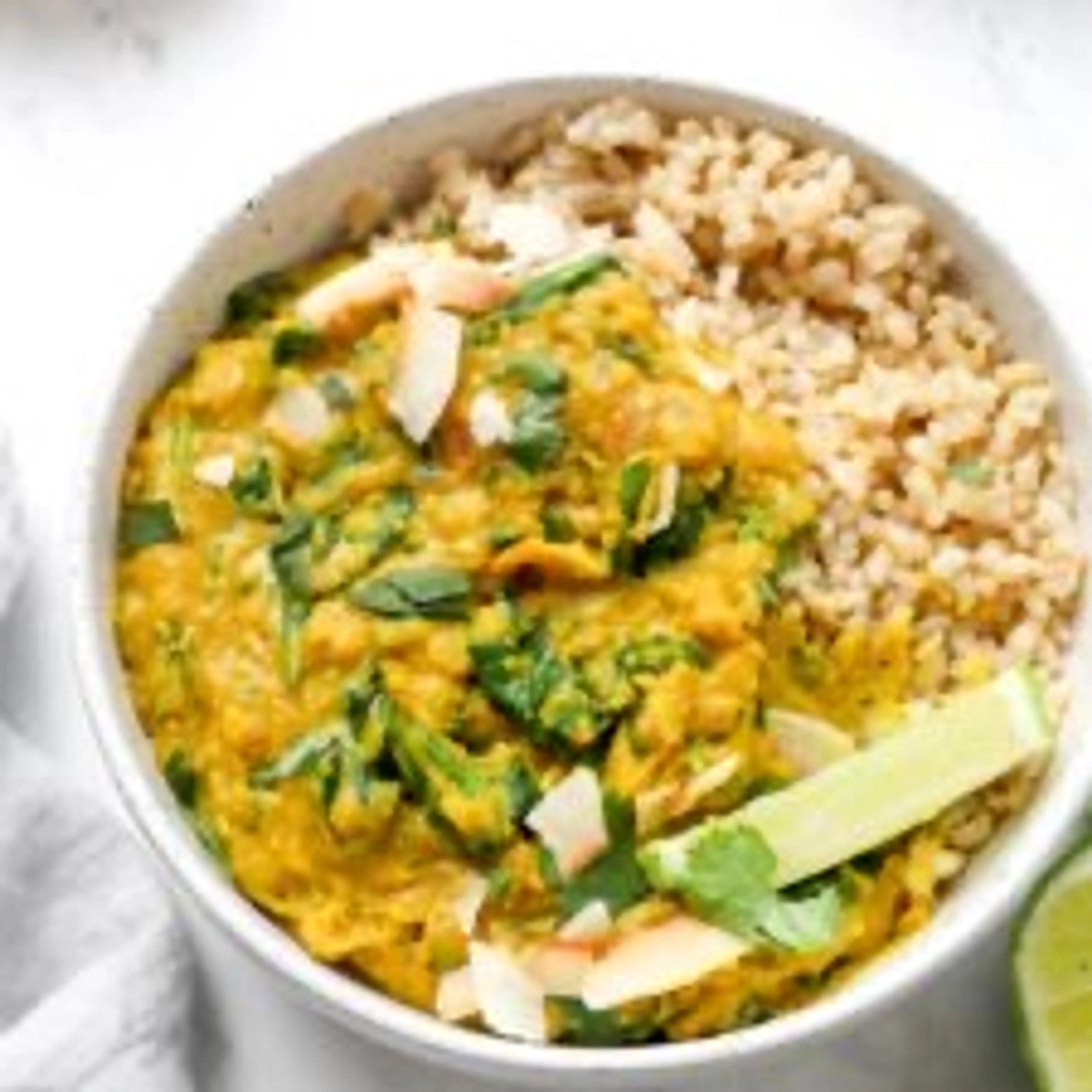 30 Minute Instant Pot Red Lentil Curry