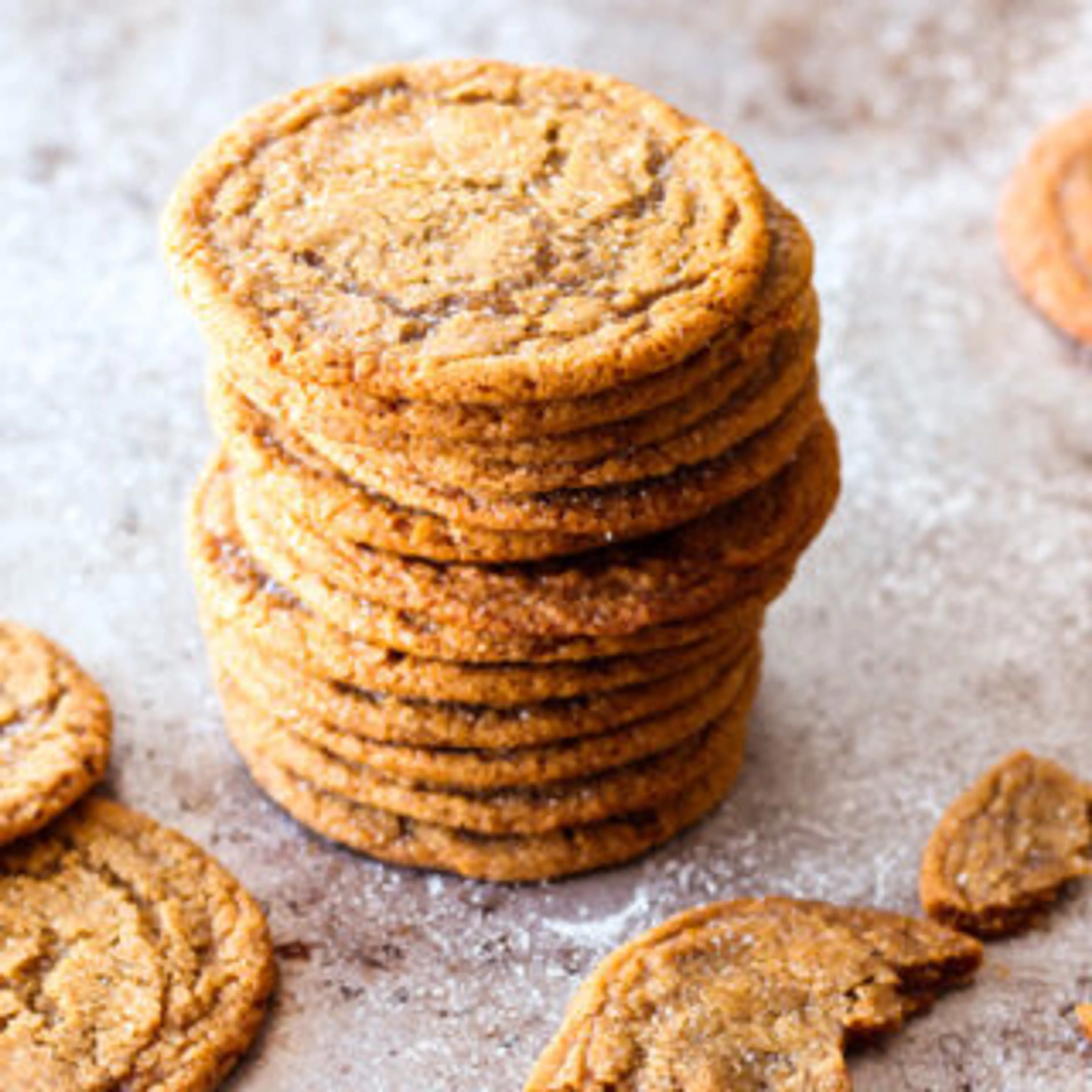 Old Fashioned Chewy Molasses Cookies