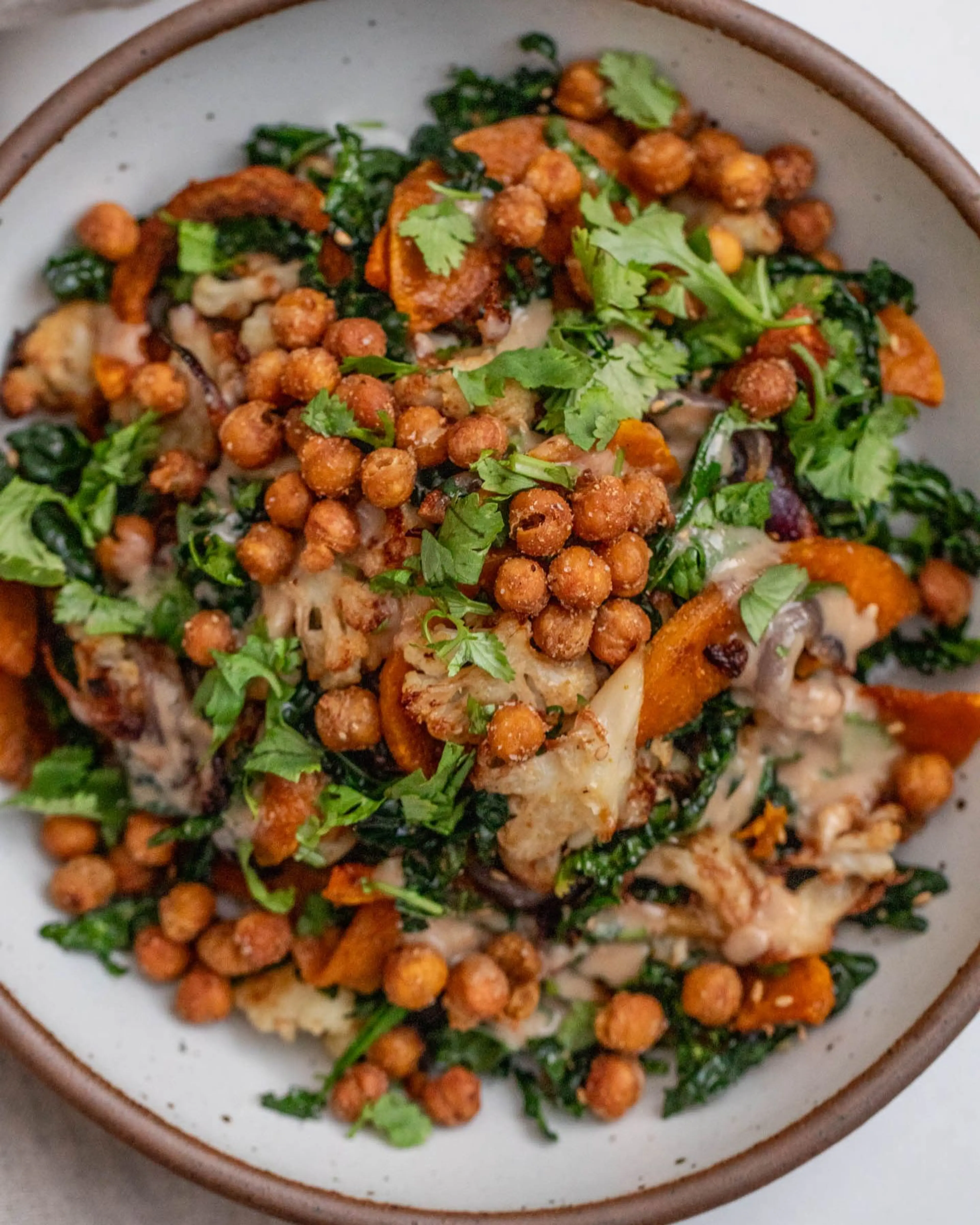 Shredded Cauliflower and Squash Salad