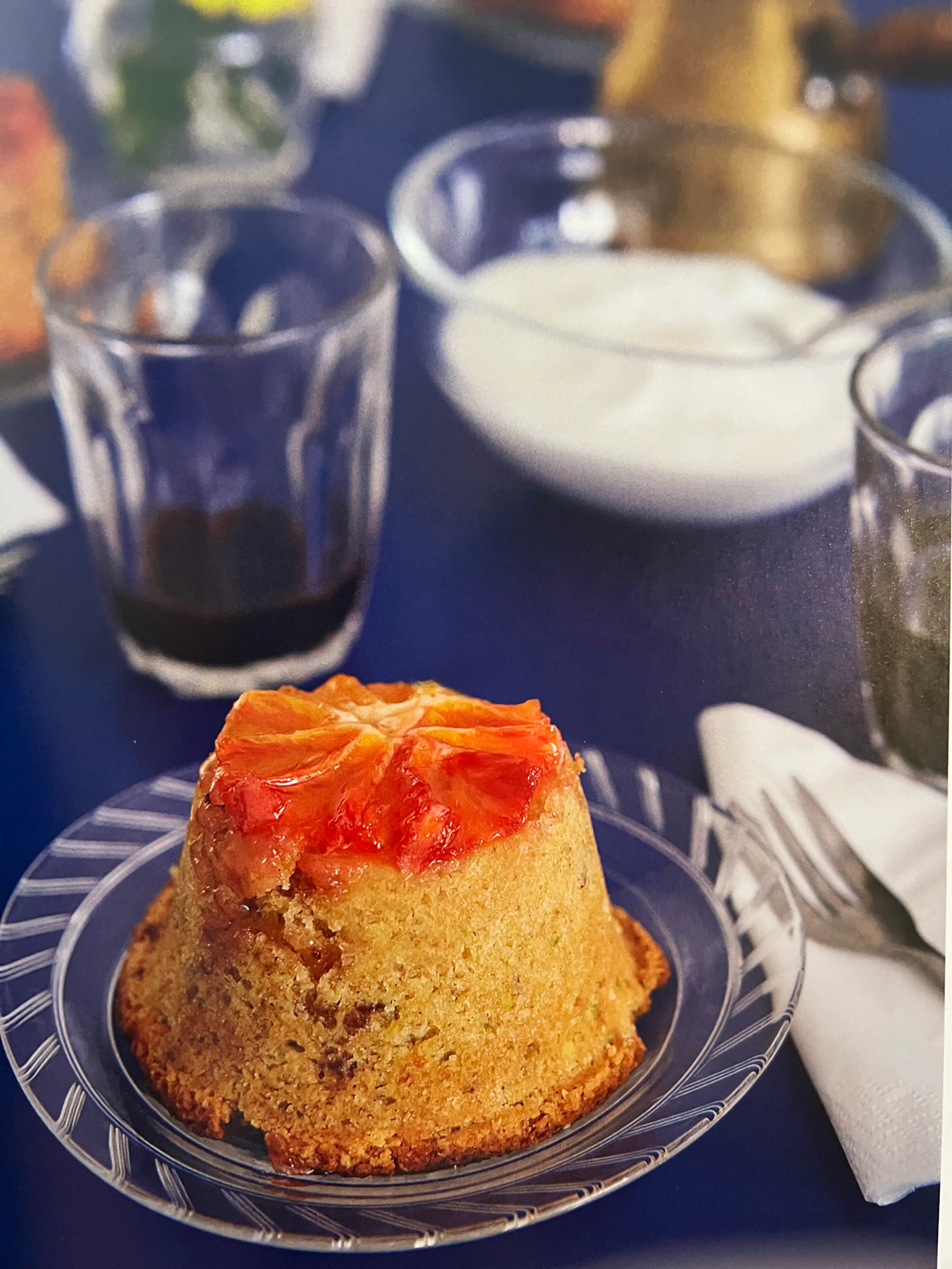 Blood Orange & Pistachio Cakes