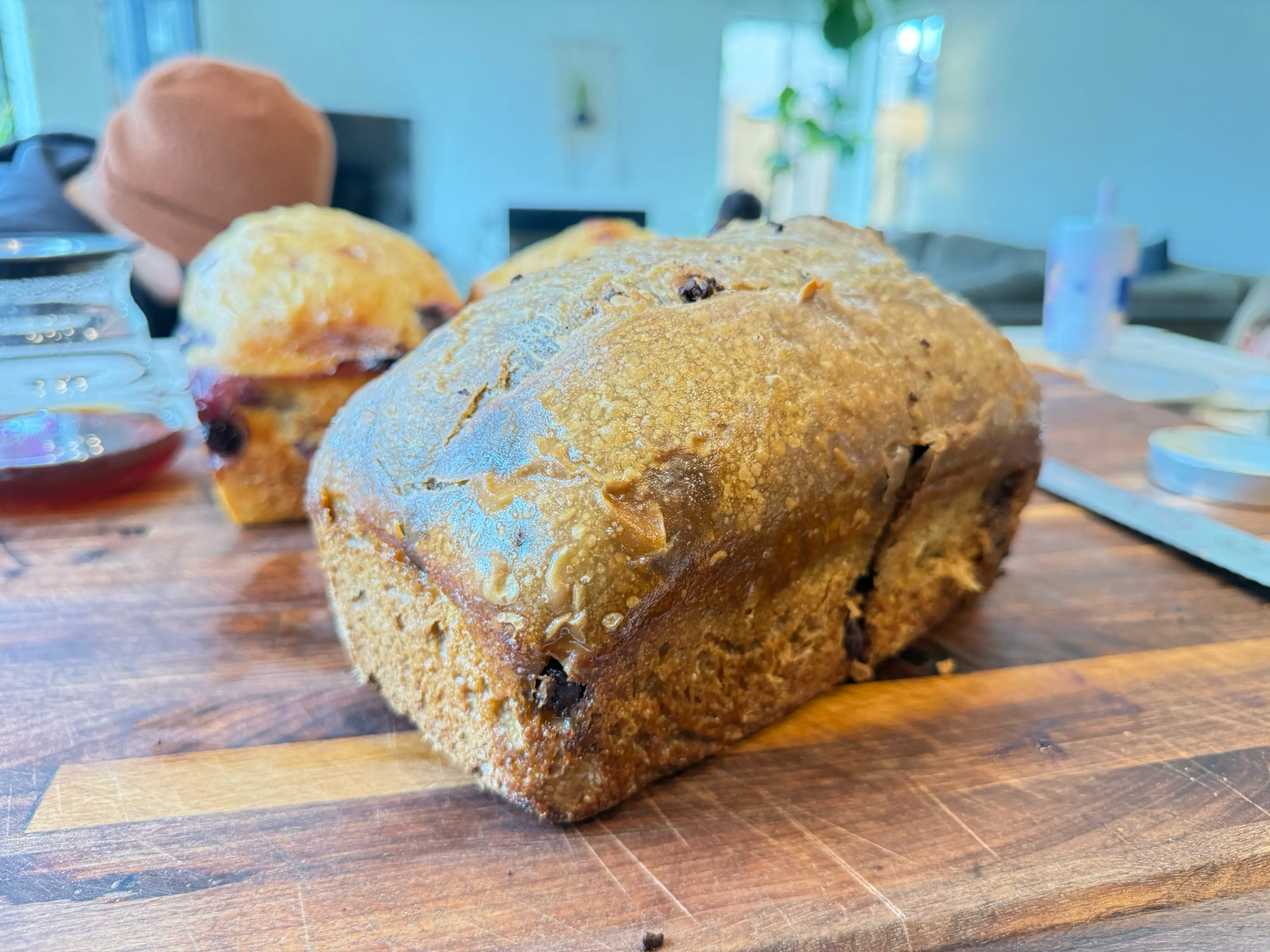 Lemon Blueberry Sourdough Loaf - @hifisamurai