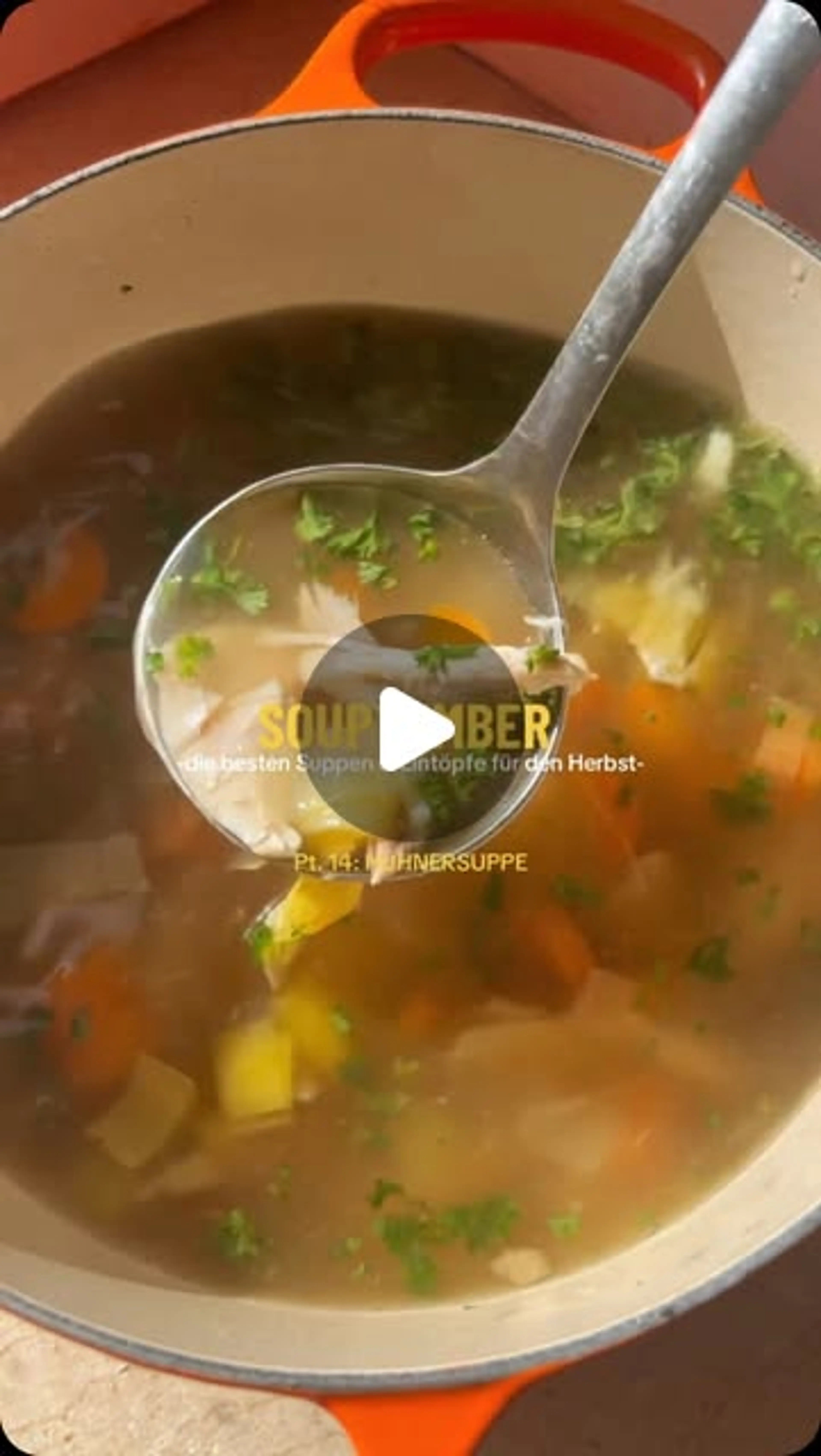 Hühnersuppe