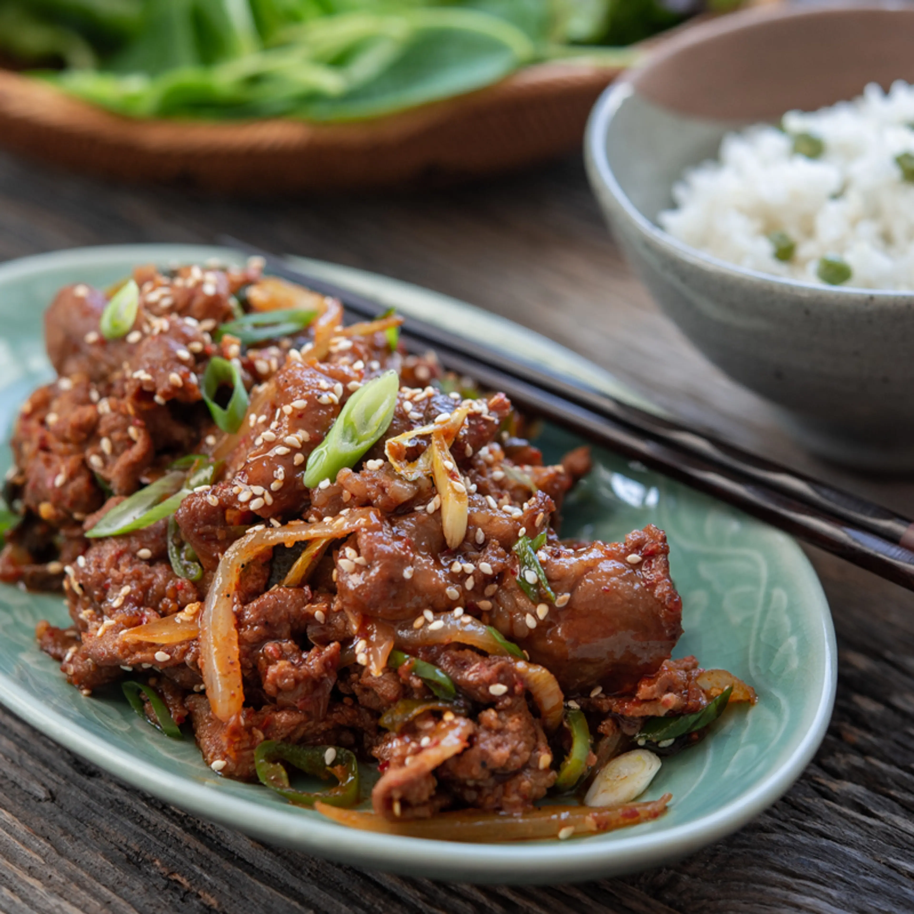 Spicy Pork Bulgogi (Jeyuk Bokkeum)