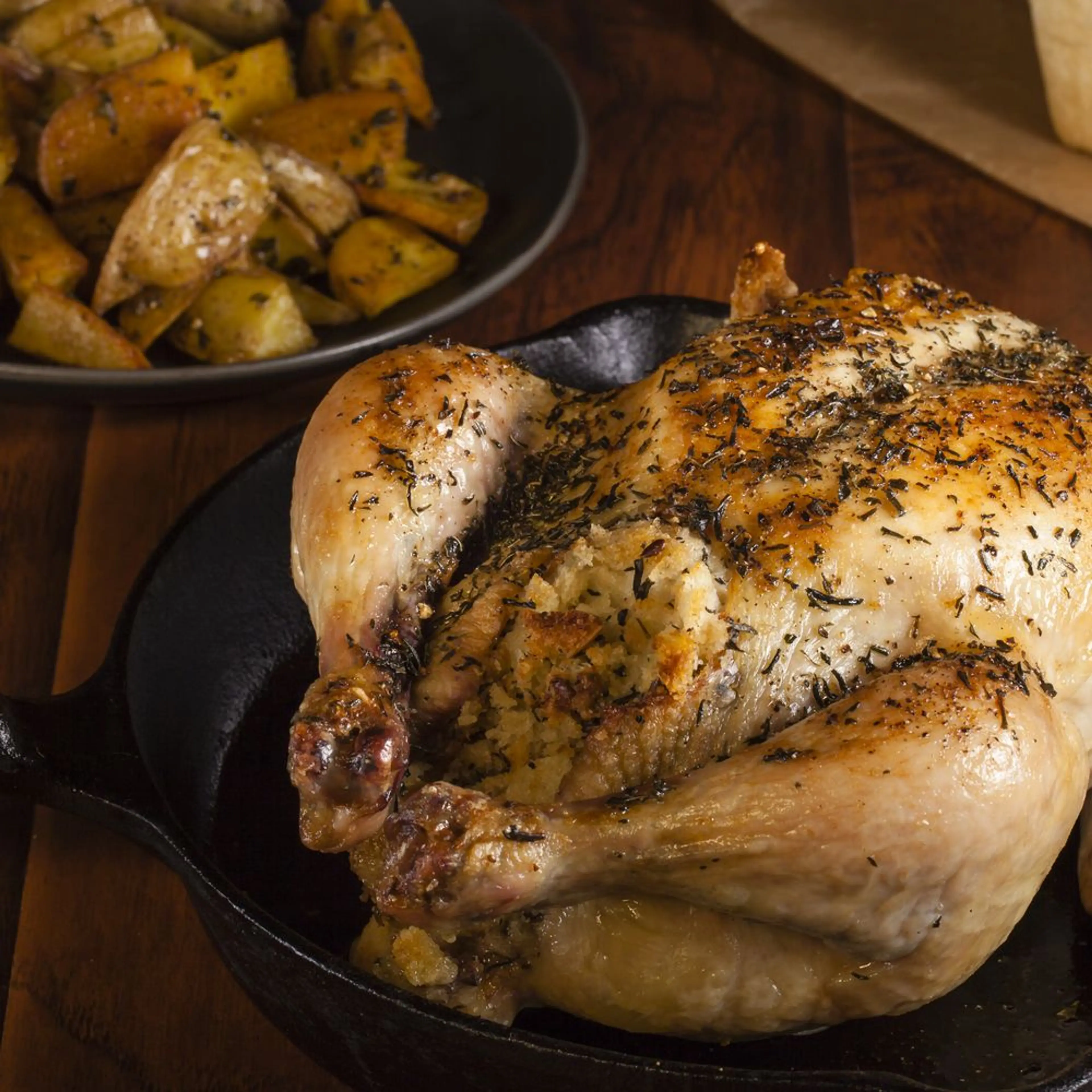 Roast Chicken with Pan Gravy