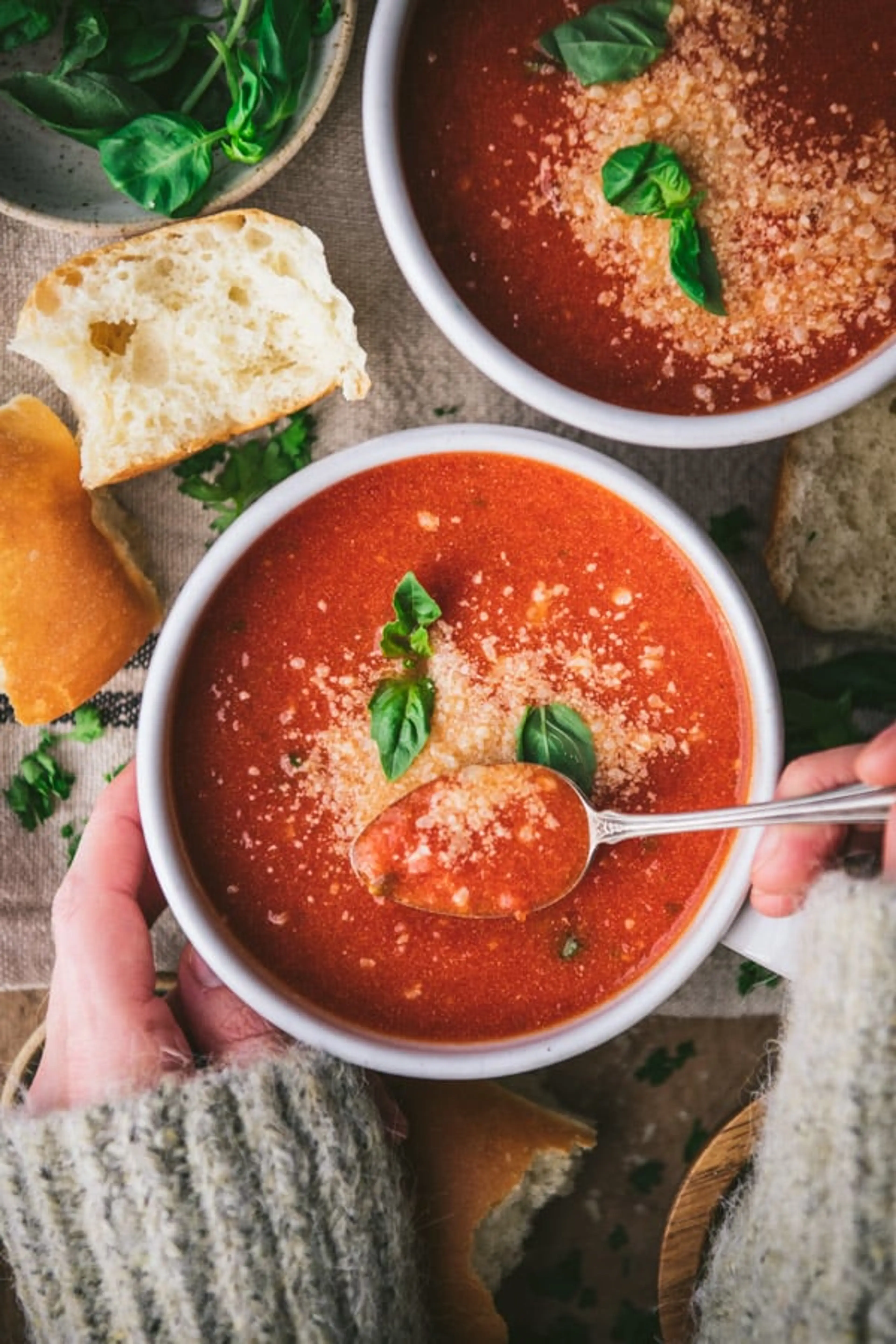 30-Minute Tomato Basil Soup