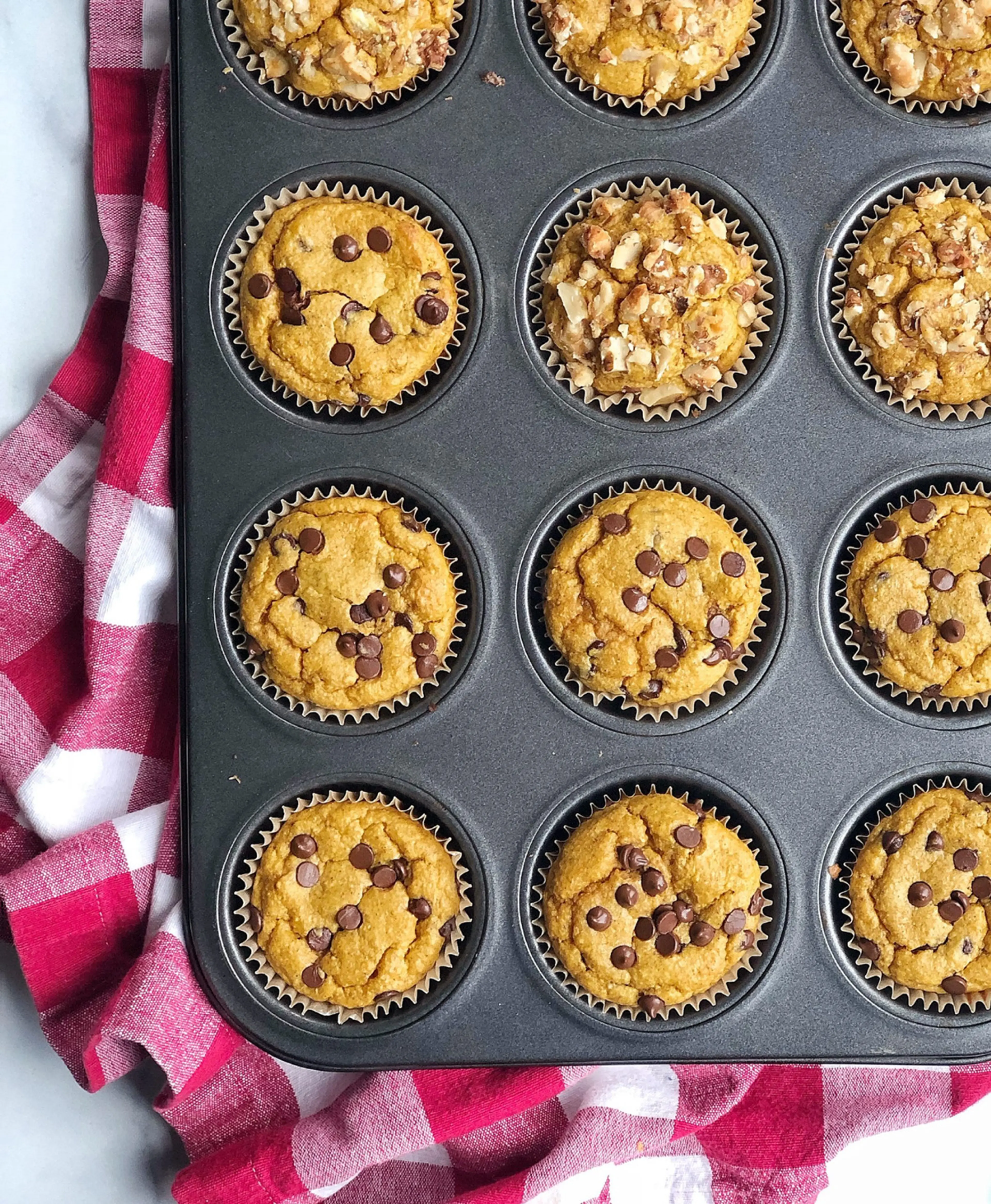 Banana-Pumpkin Blender Muffins