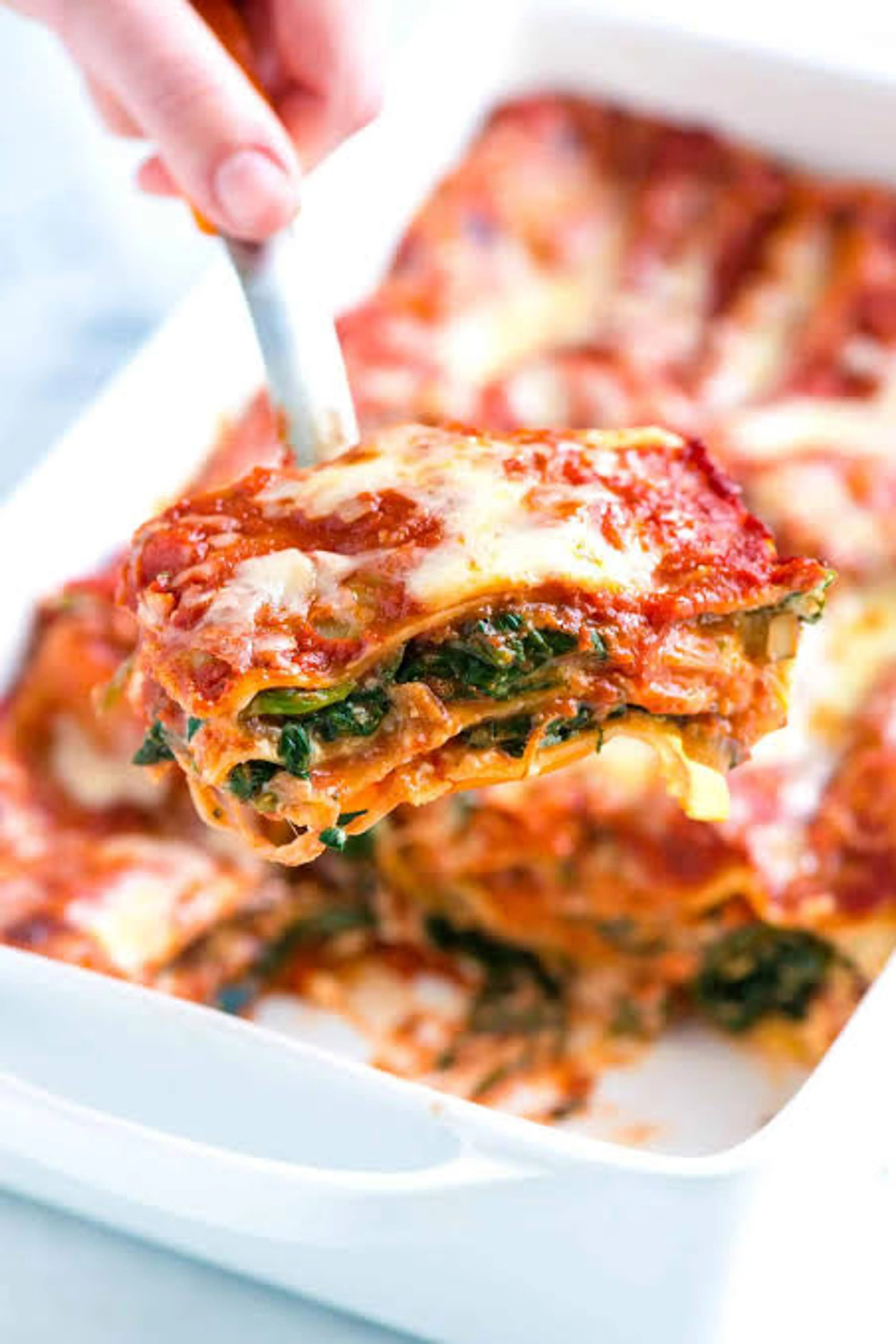 Spinach & Goat Cheese Lasagne