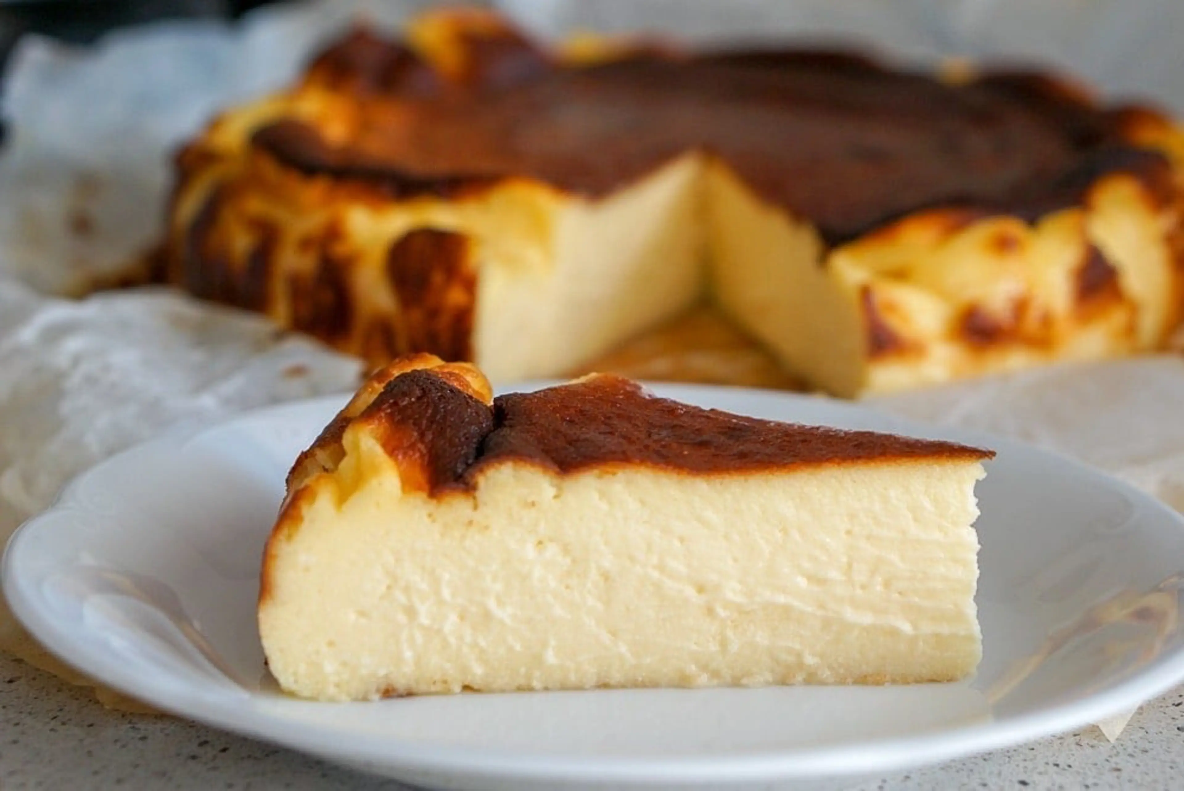 Basque Cheesecake  (La Viña Style)