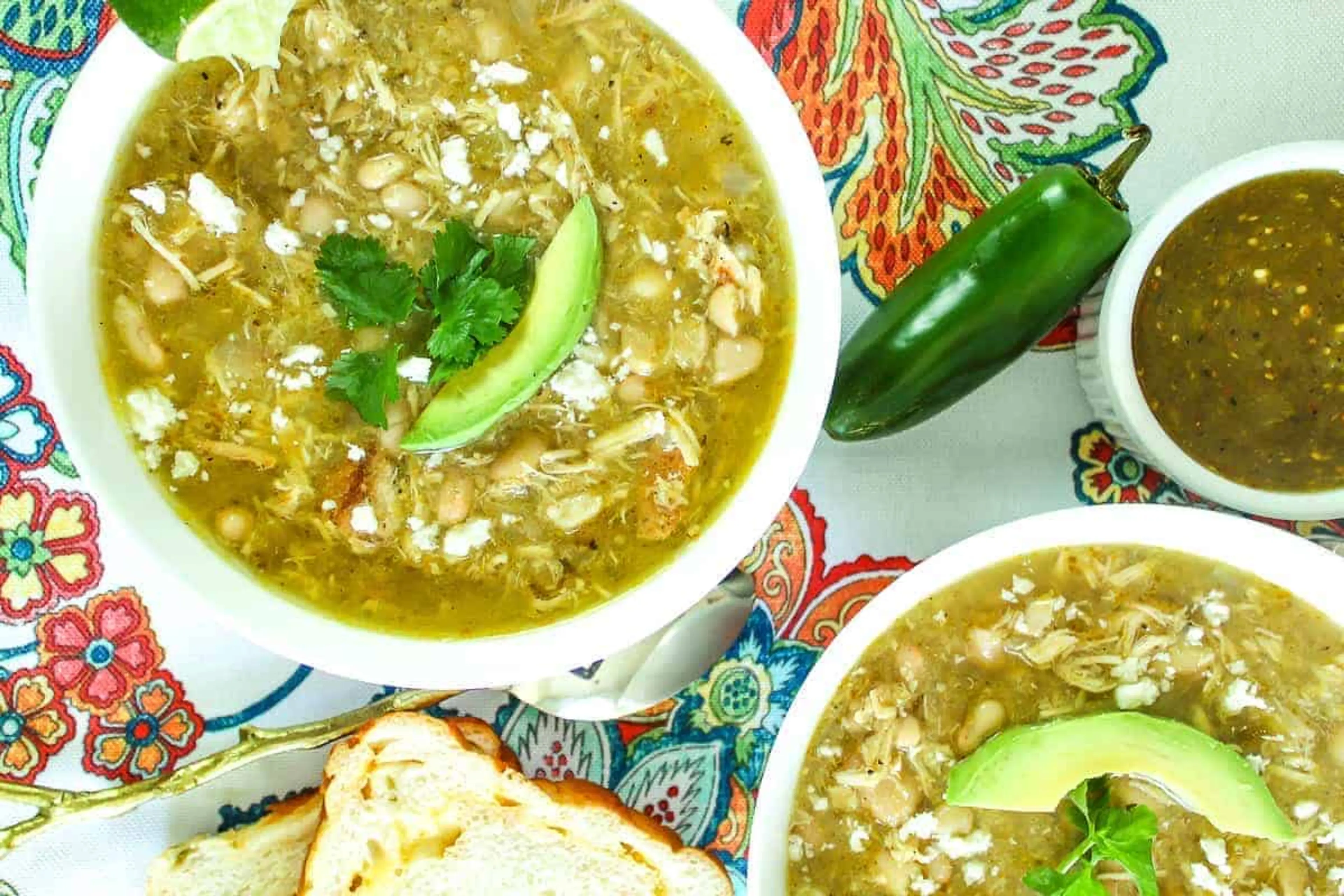 Hatch Green Chile Chicken Stew