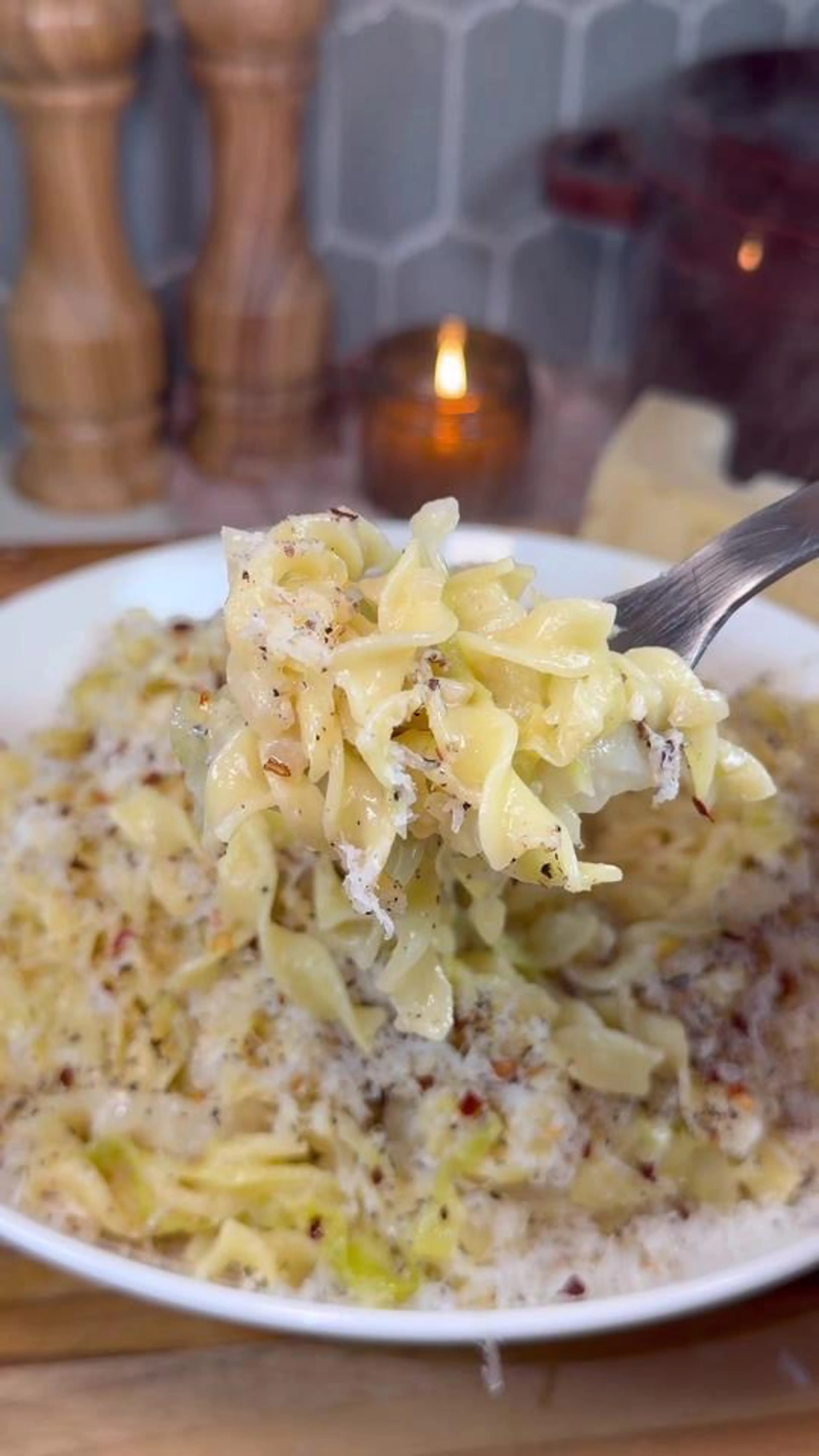 Caramelized Cabbage and Miso Butter Noodles À La @zoe Barrie