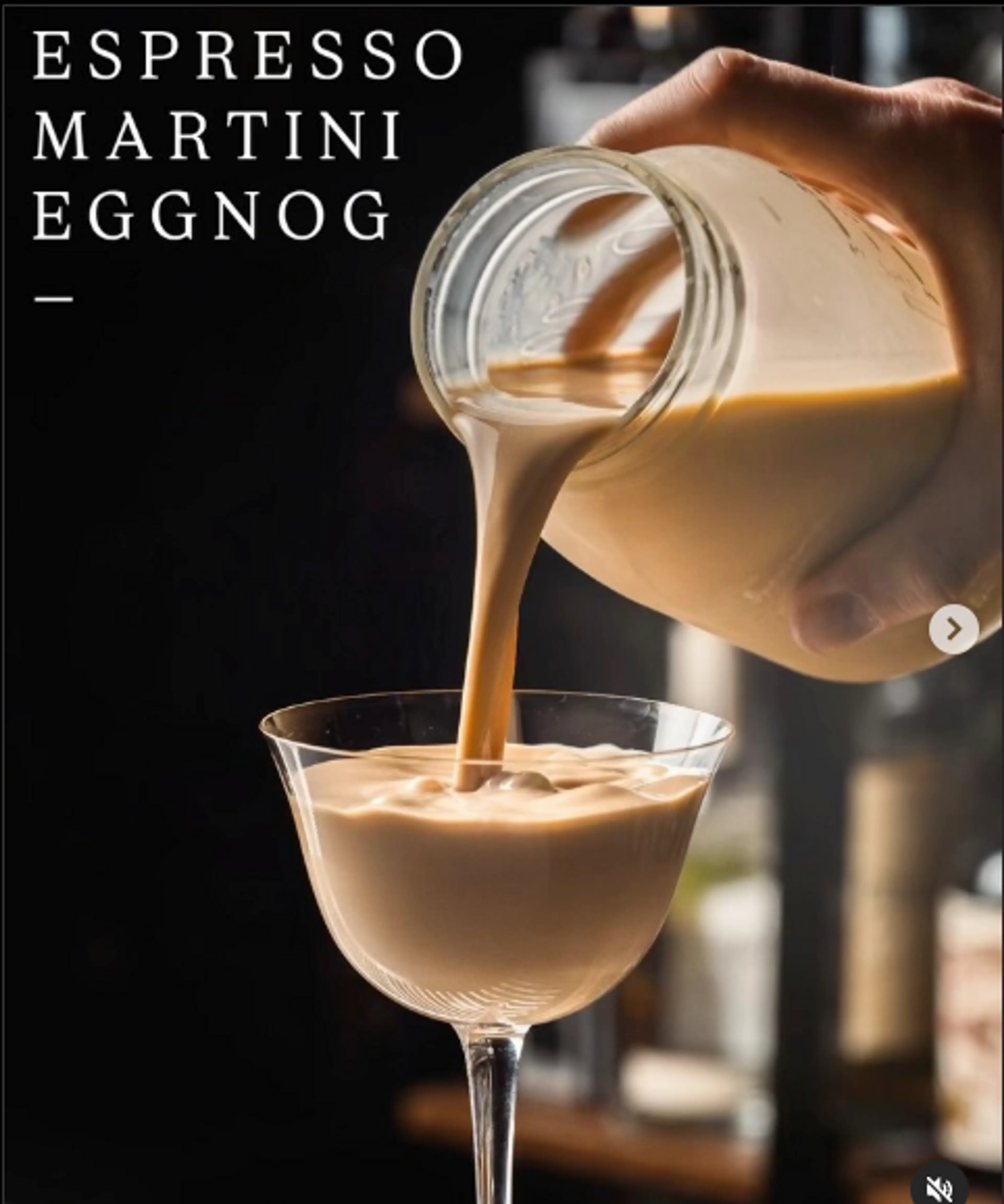 Espresso Martini Eggnog