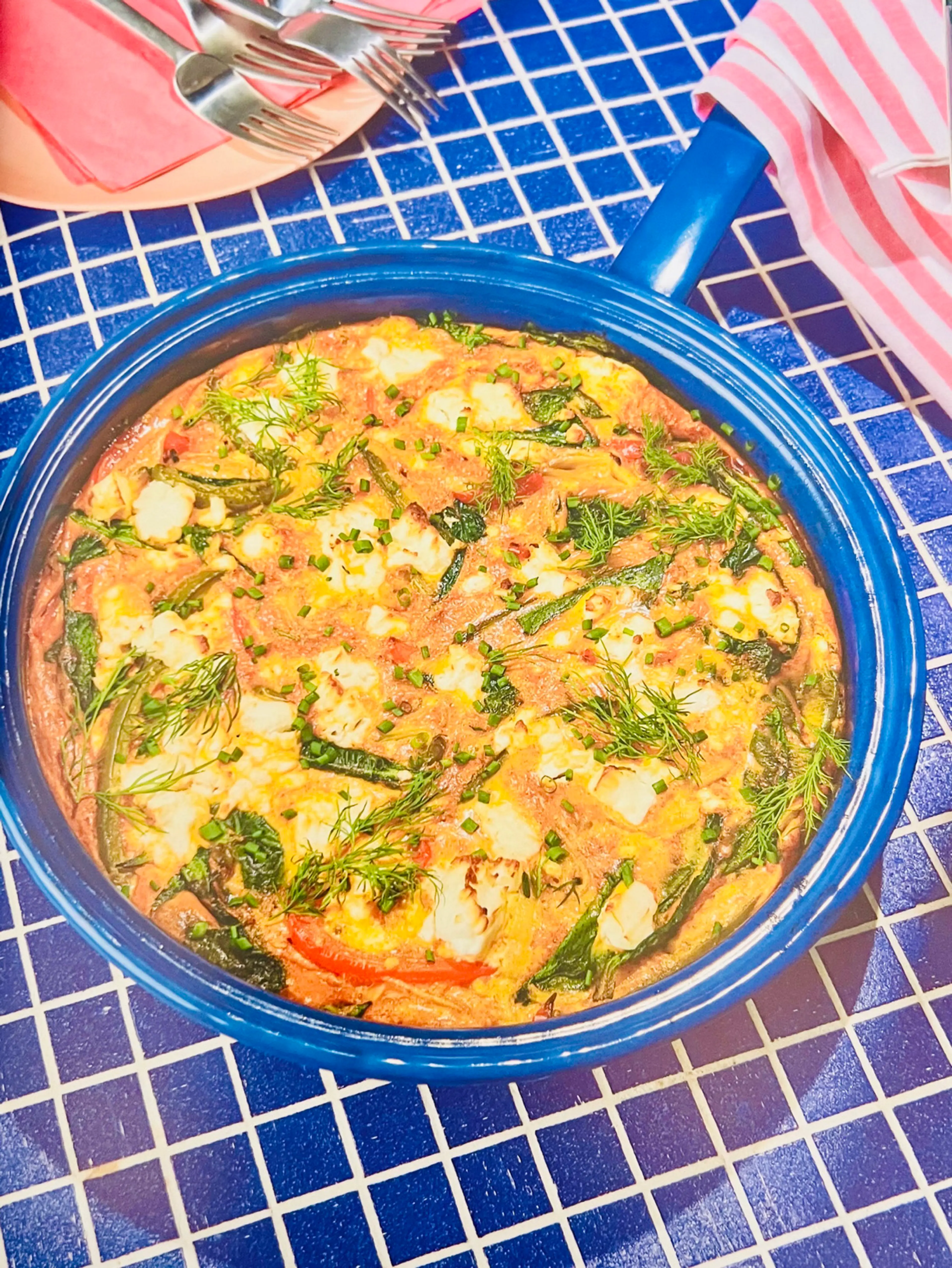 Veggie & Feta Frittata