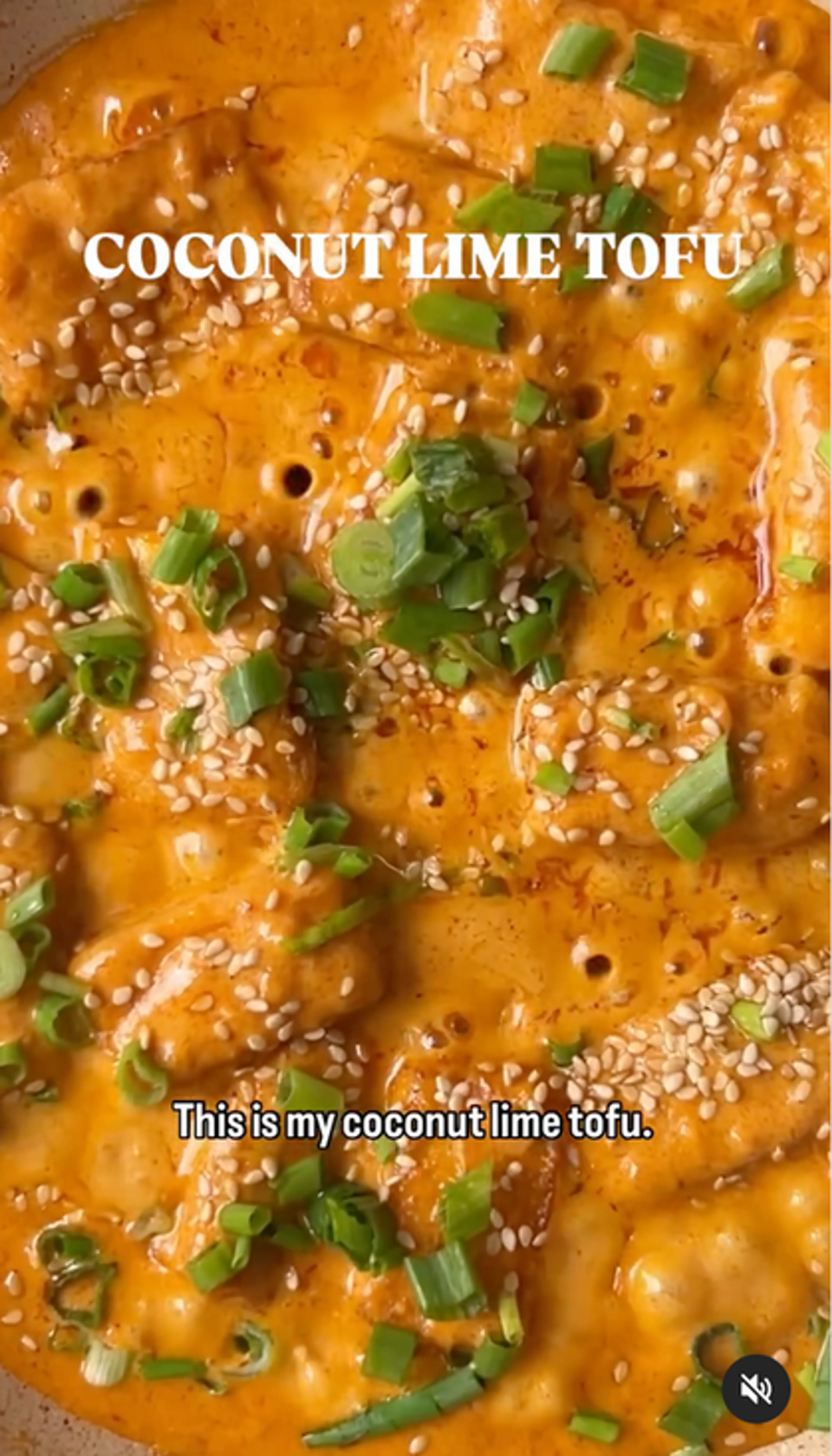 Tofu Coconut Lime Curry