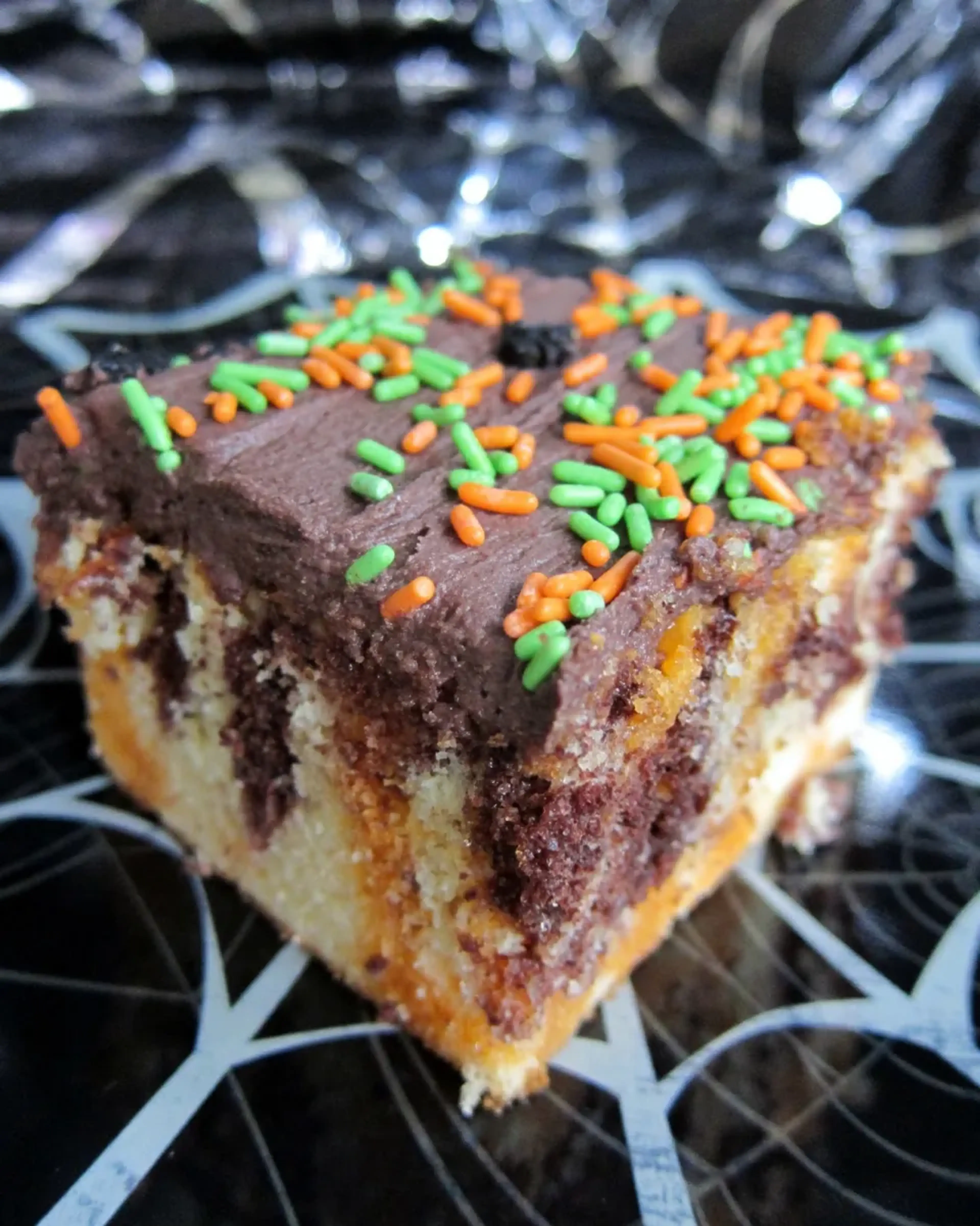 Halloween Poke Cake