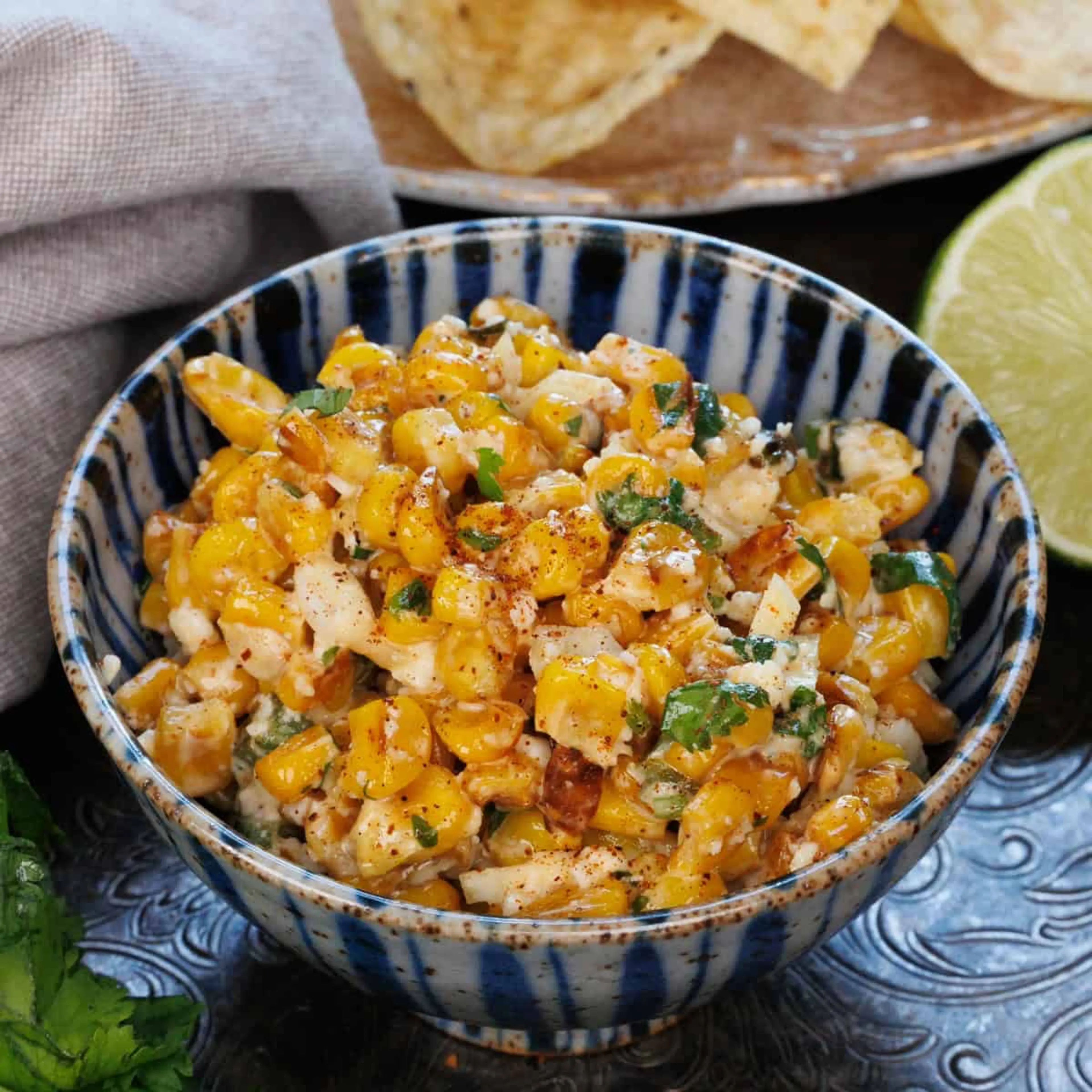 Mexican Corn Dip For One