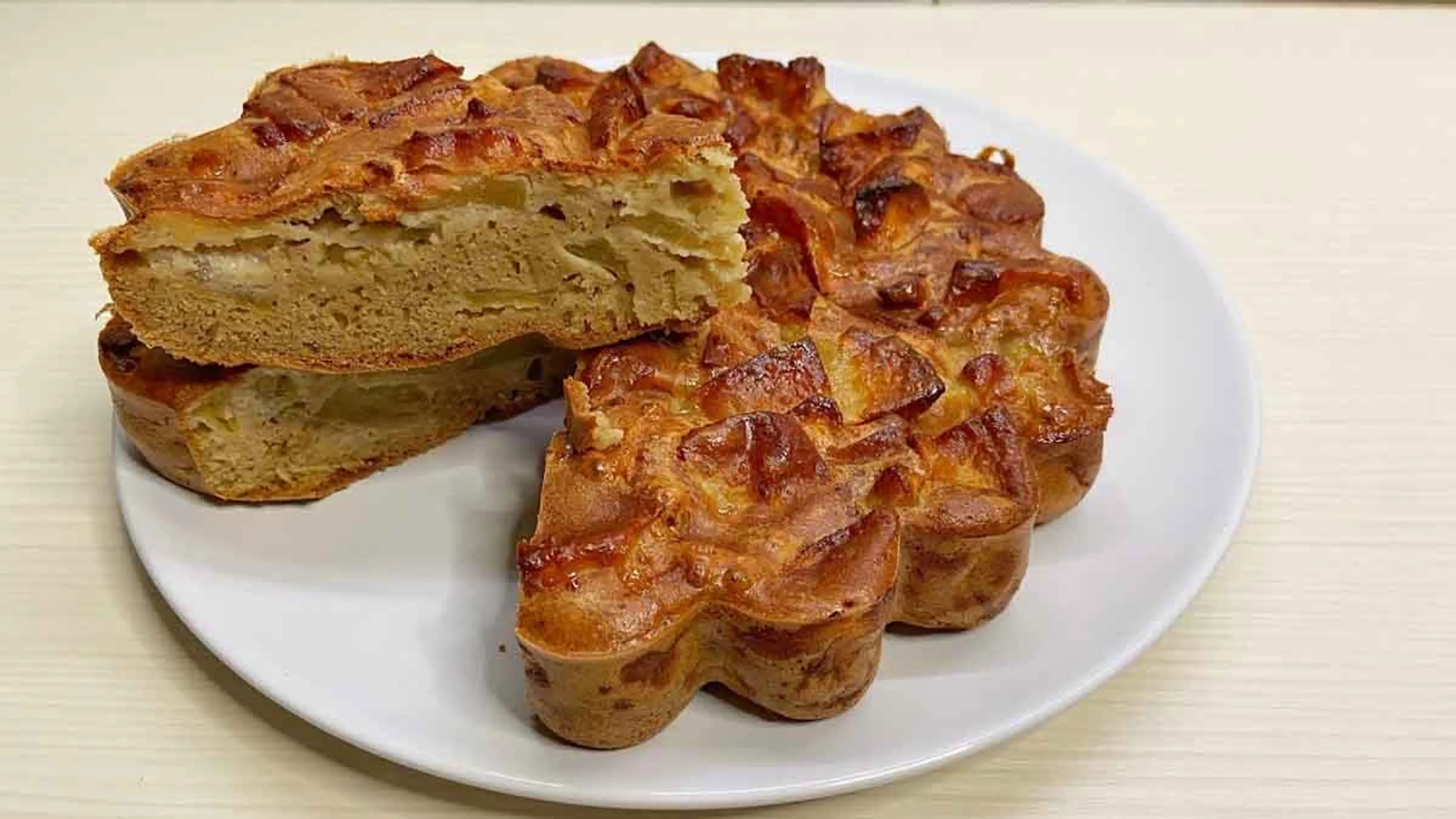 Tarte à l’avoine et aux pommes