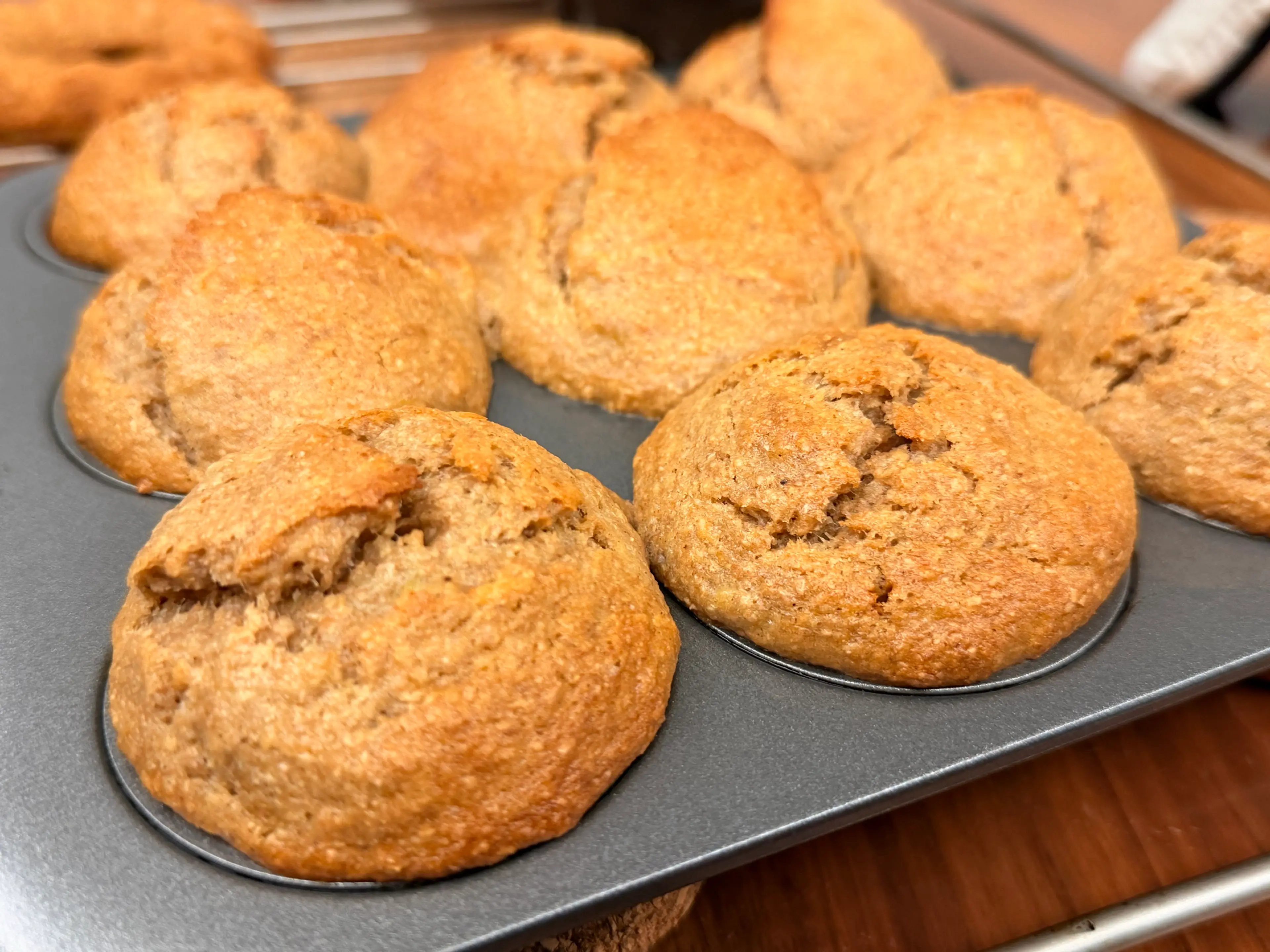 Feel-Good Banana Bran Muffins
