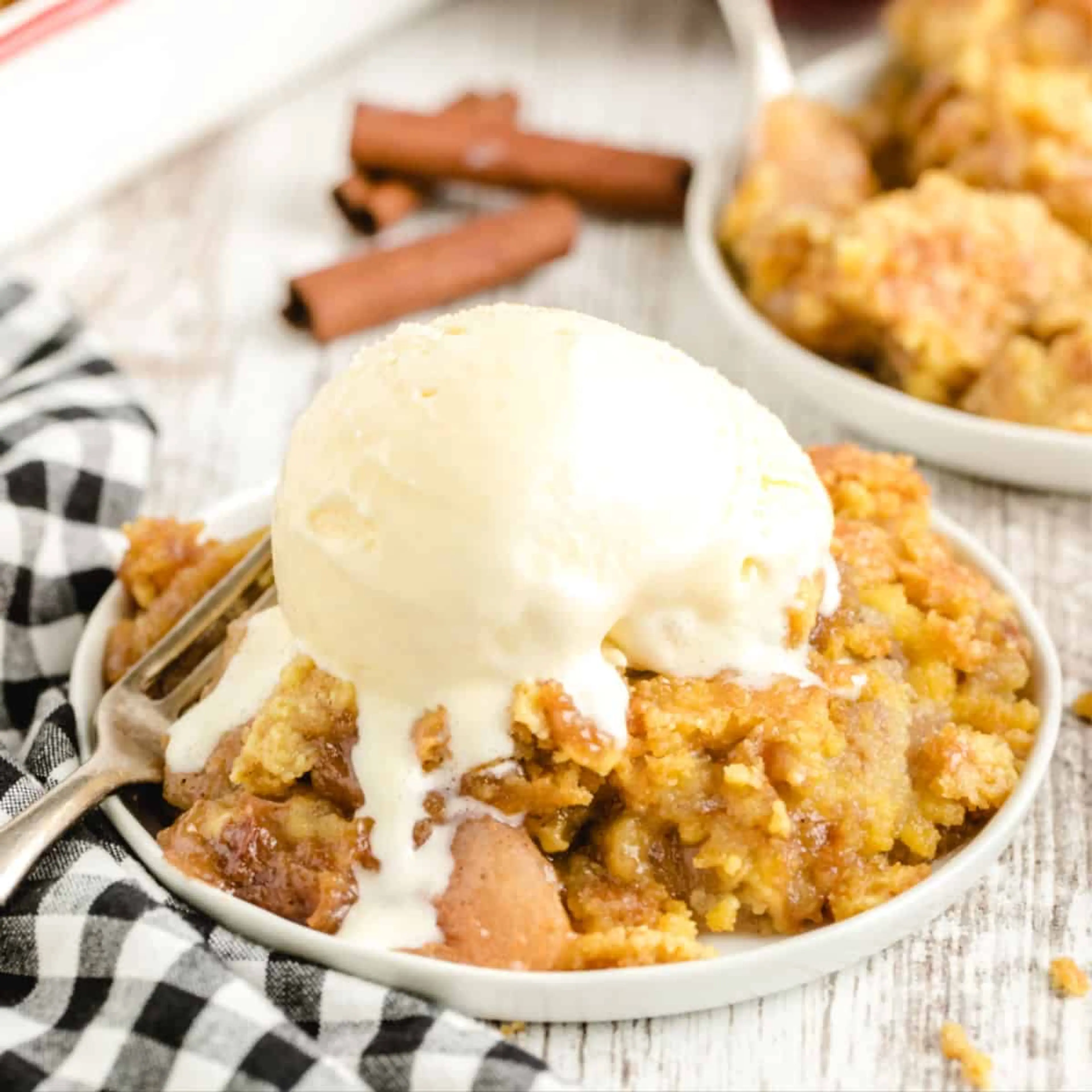 Caramel Apple Dump Cake