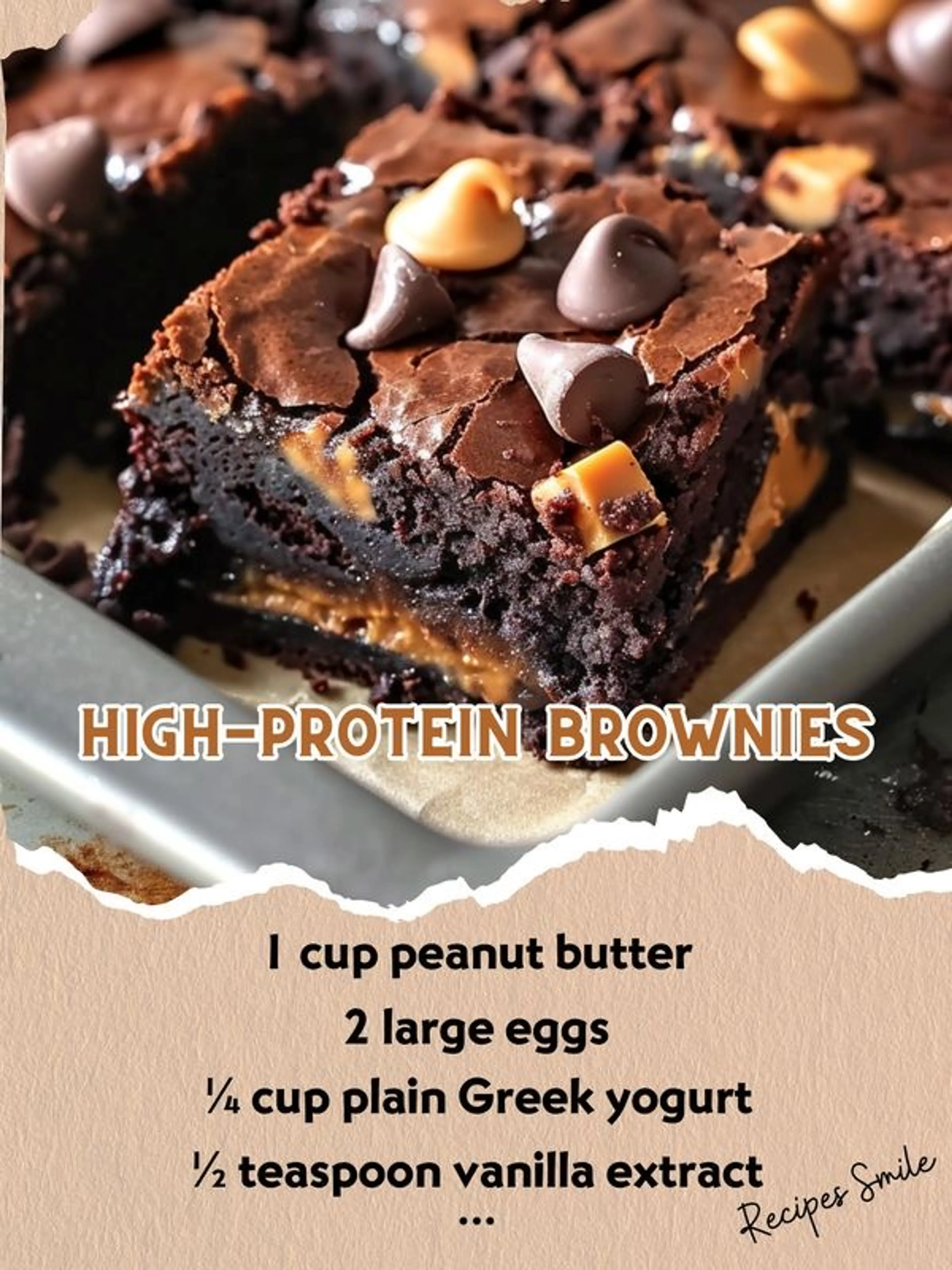 High-protein Brownies